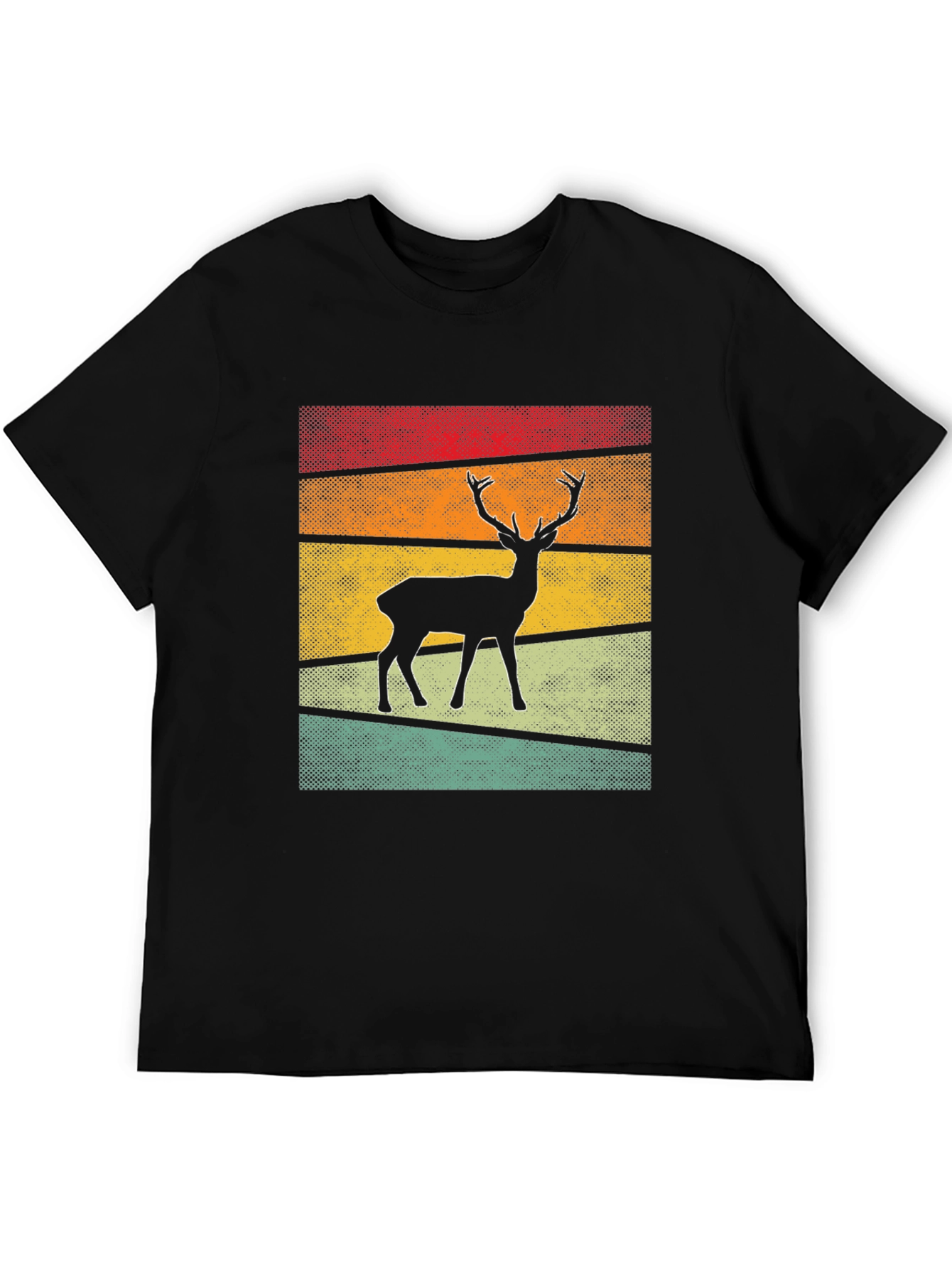 Retro Deer Graphic Tee