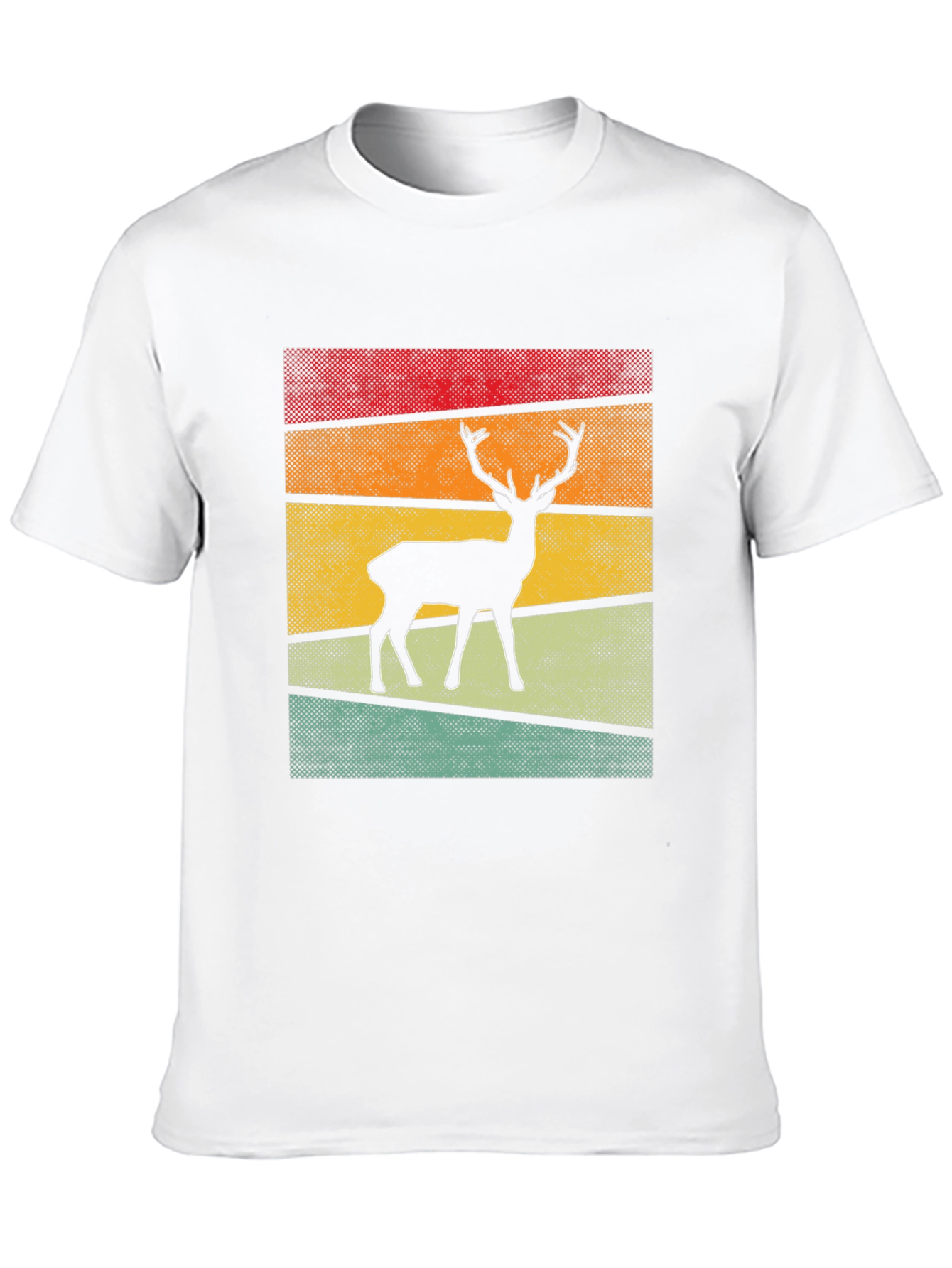 Retro Deer Graphic Tee