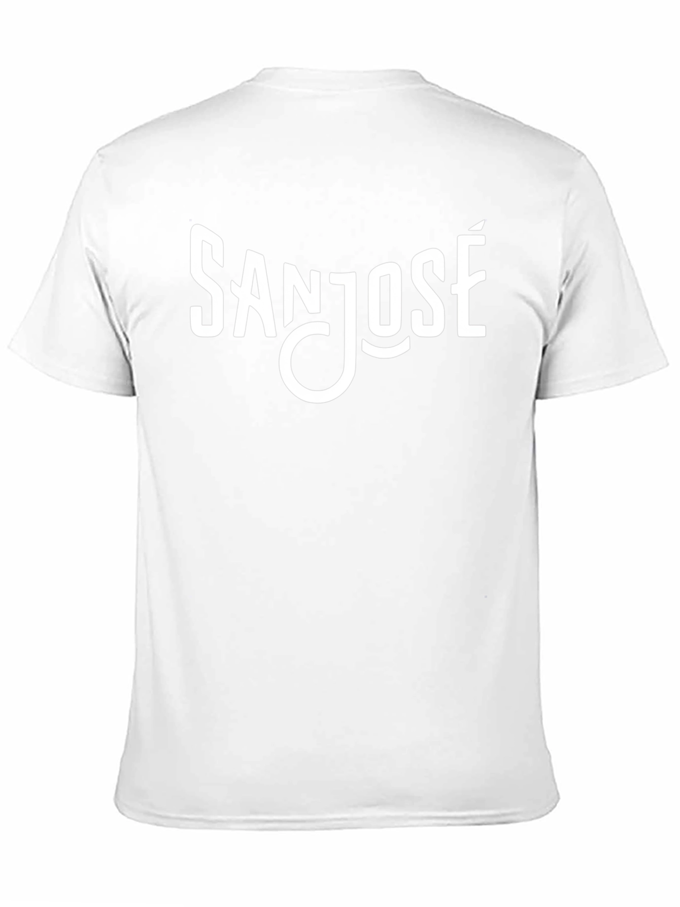 San Jose Tee - Bold Graphic Print Black T-Shirt