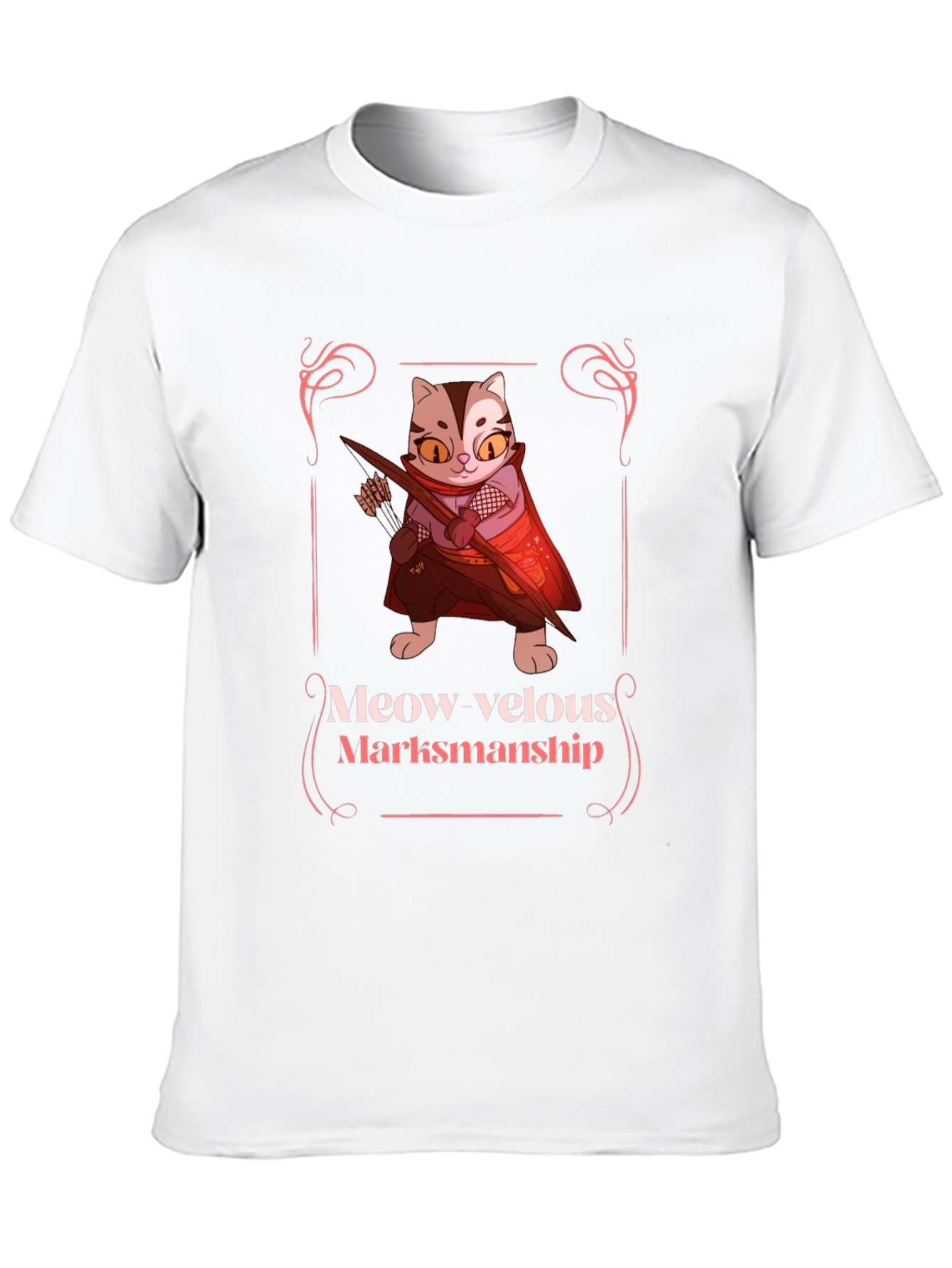 Meow Velous Marksmanship Cat T-Shirt