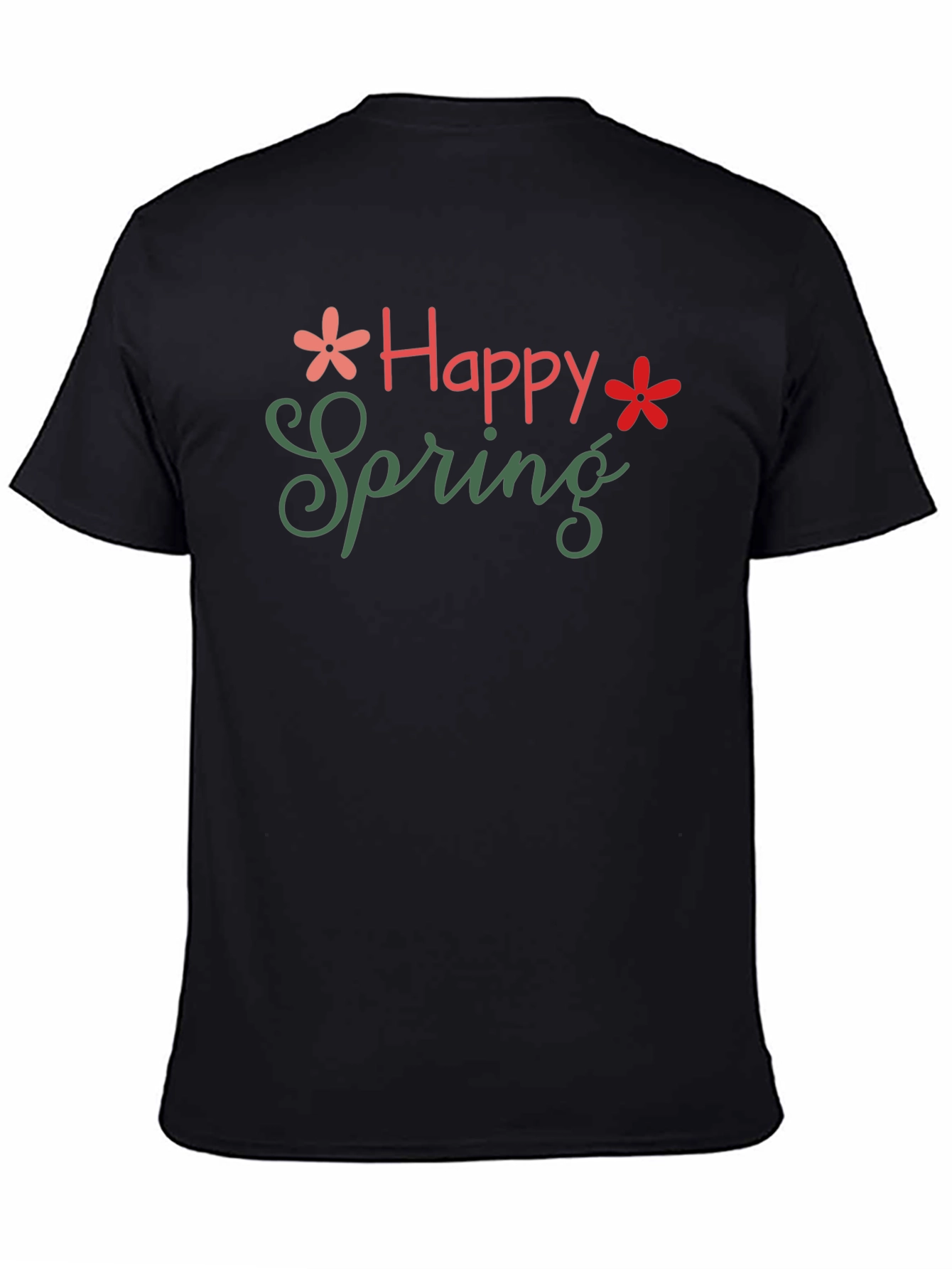 Happy Spring T-Shirt - Floral Design