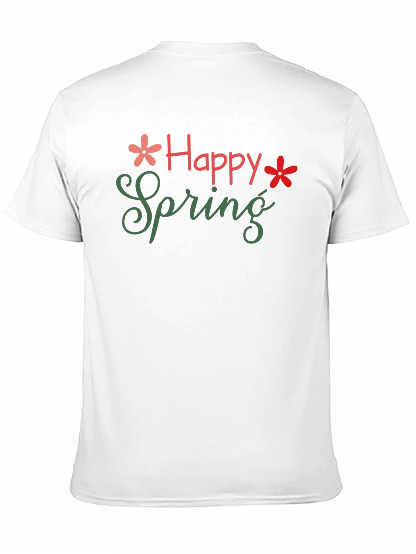 Happy Spring T-Shirt - Floral Design