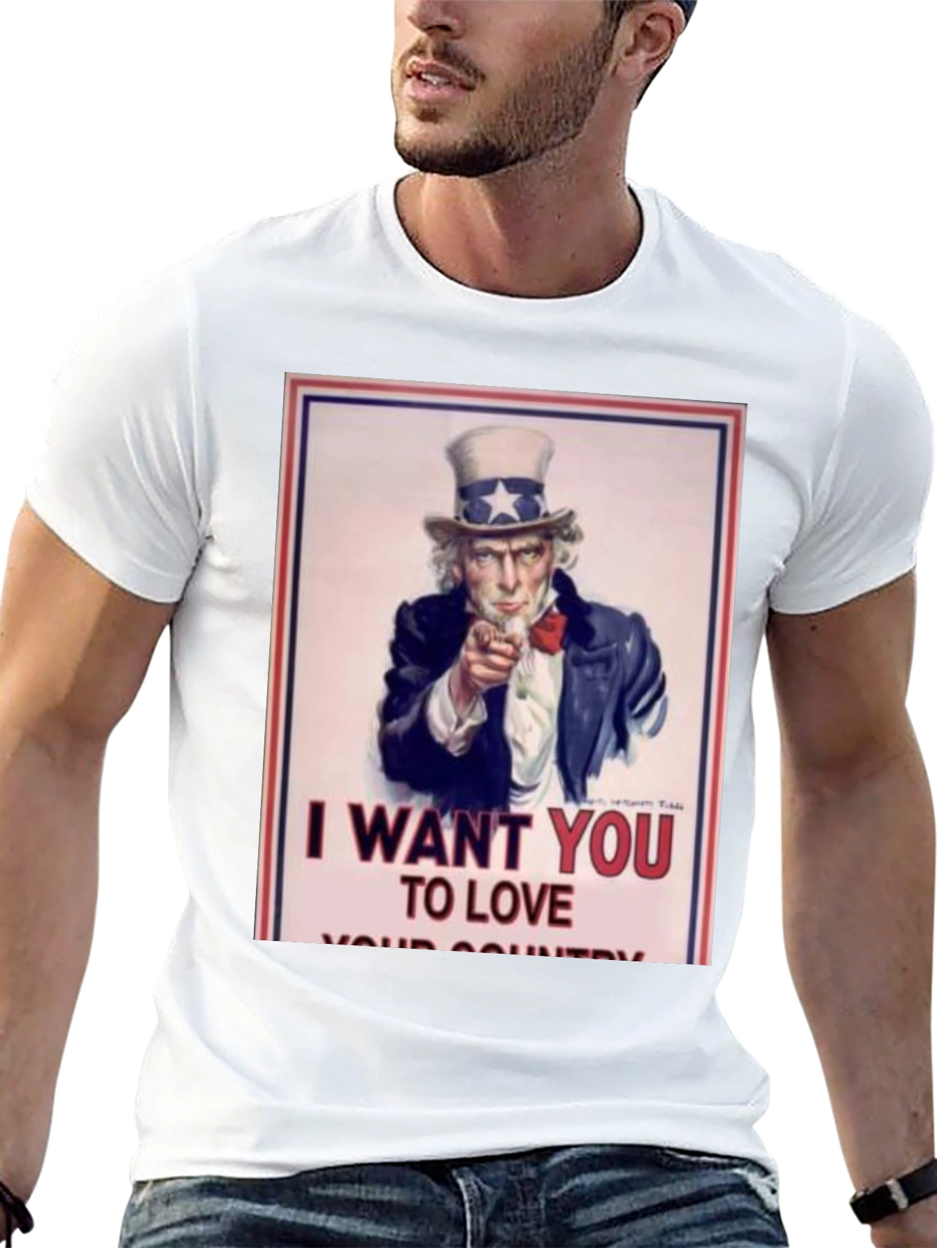 I Want You to Love Your Country T-Shirt