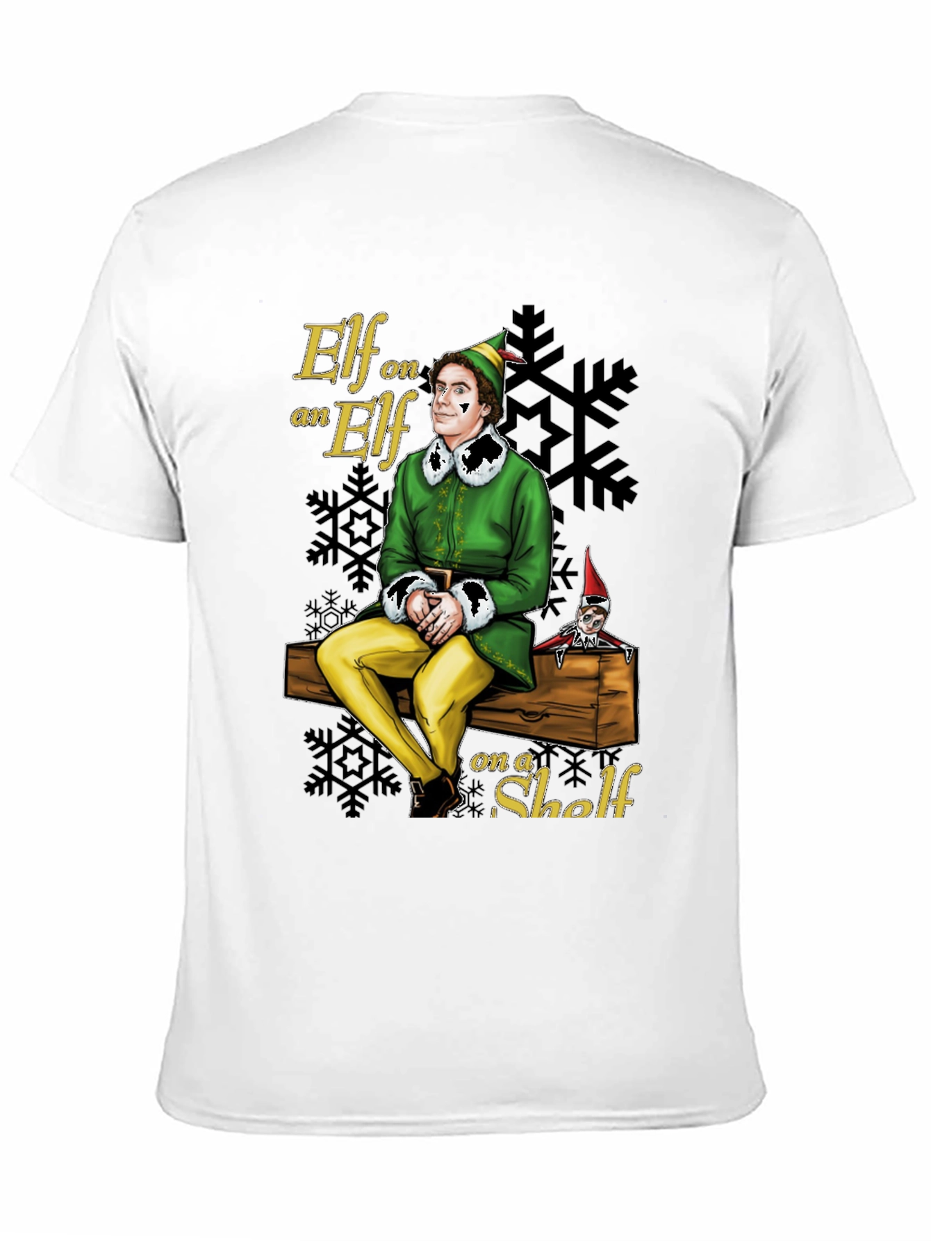 Elf on an Elf on a Shelf Graphic T-Shirt