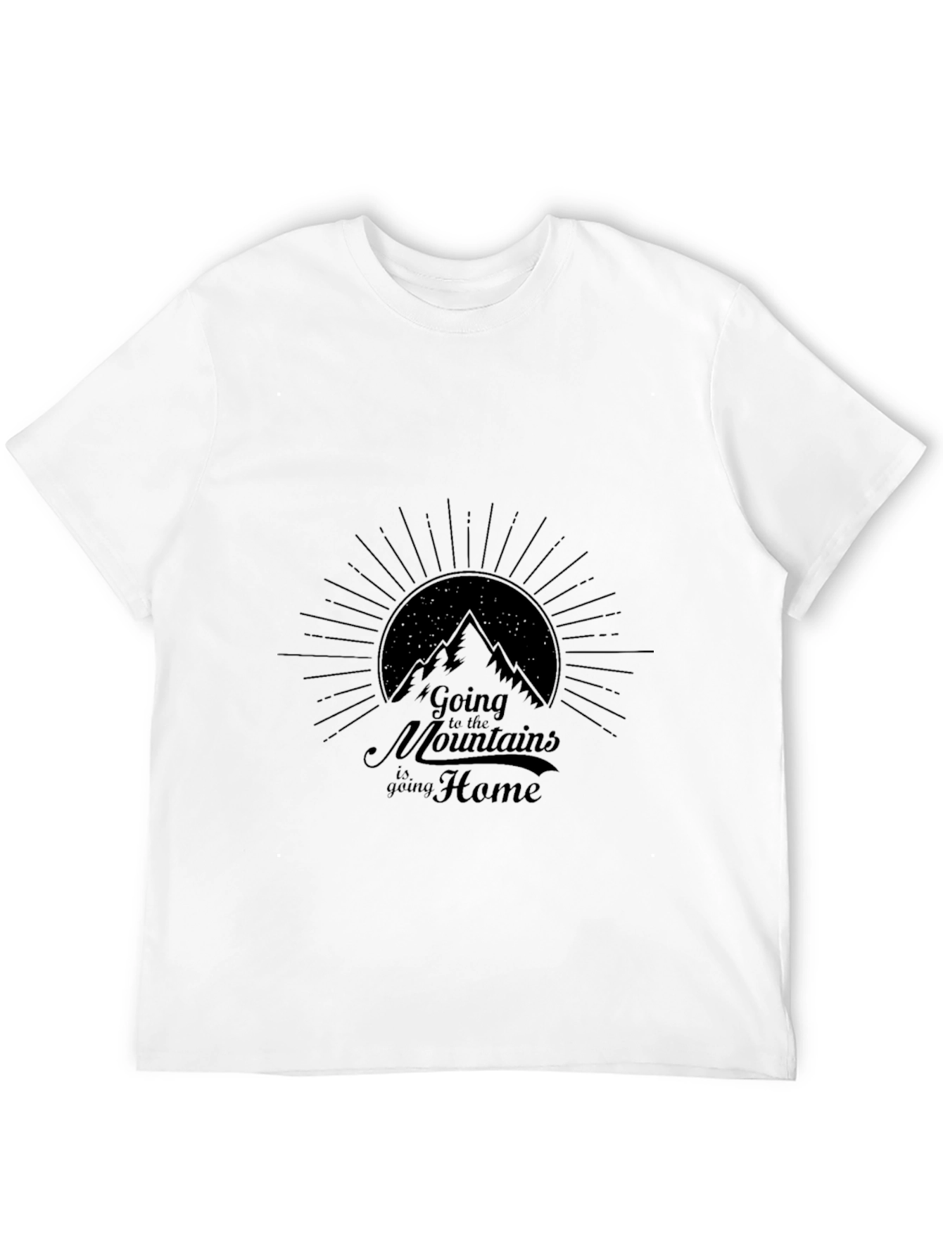 Mountain Home Black Graphic Tee