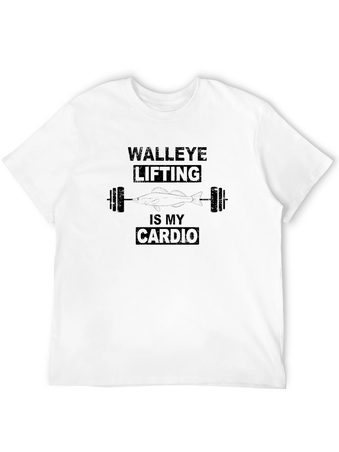 Walleye Lifting Cardio T-Shirt