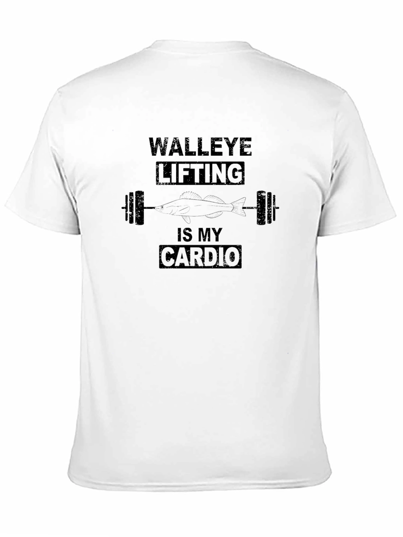 Walleye Lifting Cardio T-Shirt