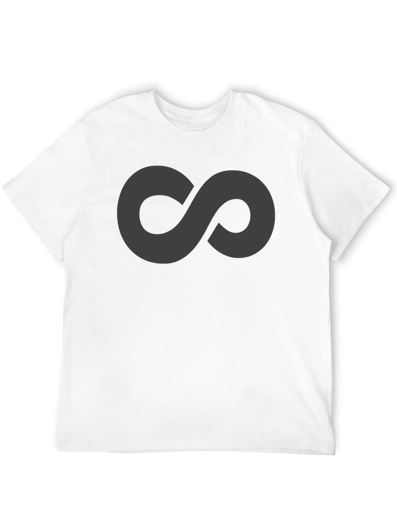 Infinity Symbol Black T-Shirt