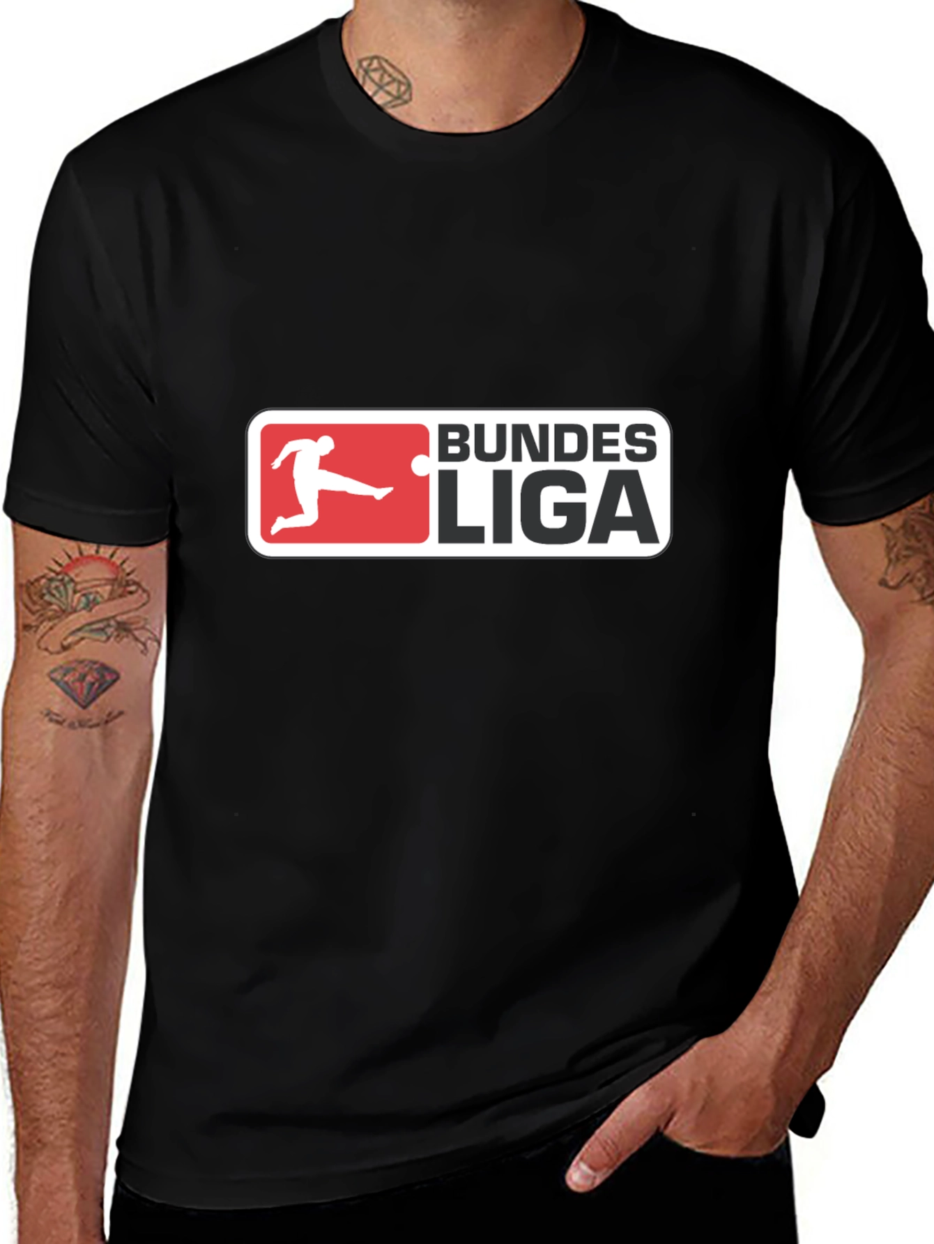 Bundesliga Logo T-Shirt - Black