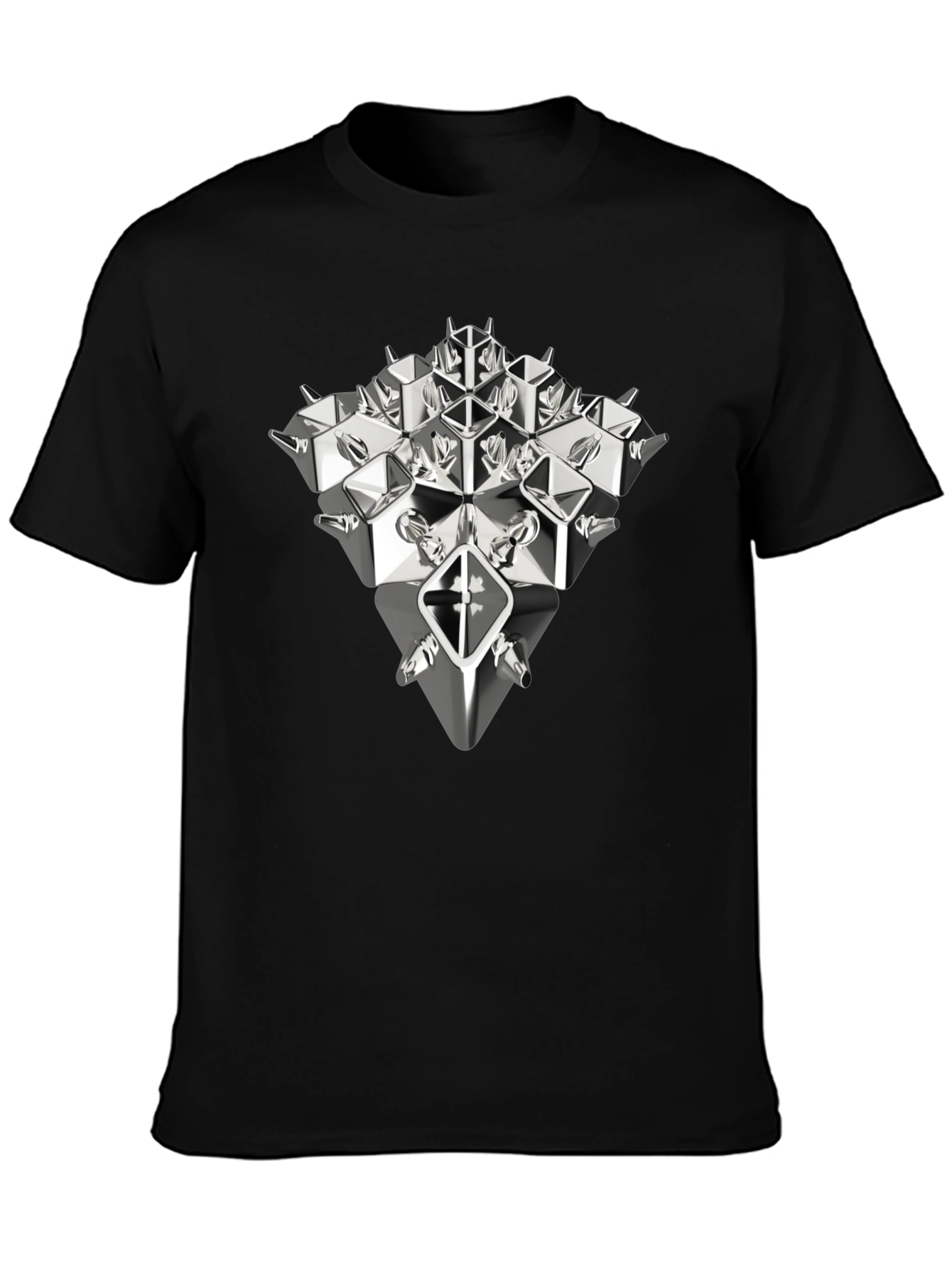 Abstract Geometric T-Shirt - Modern Art Tee