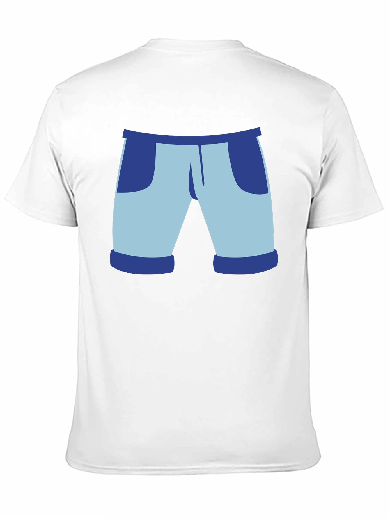 Cartoon Shorts Graphic Tee