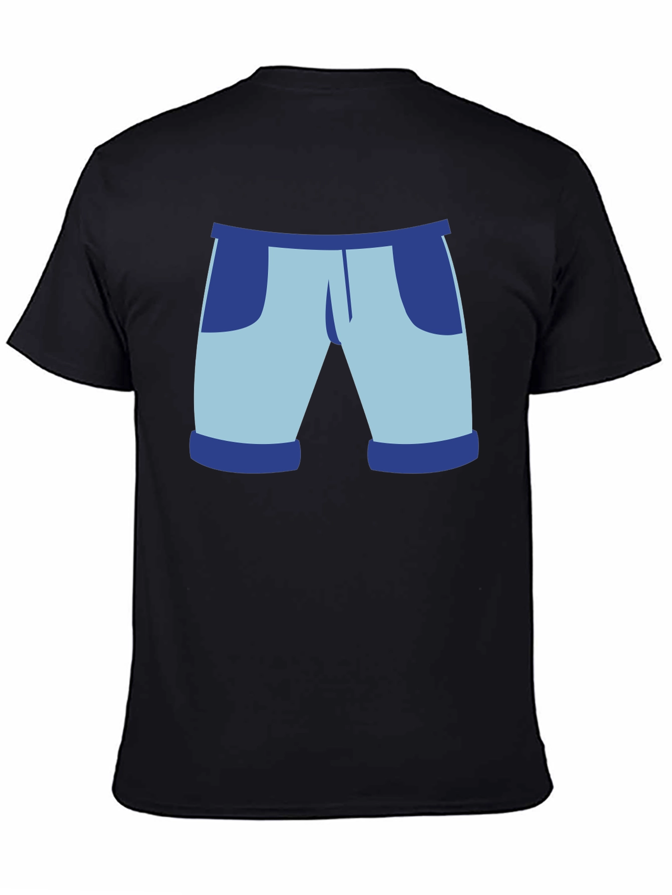 Cartoon Shorts Graphic Tee