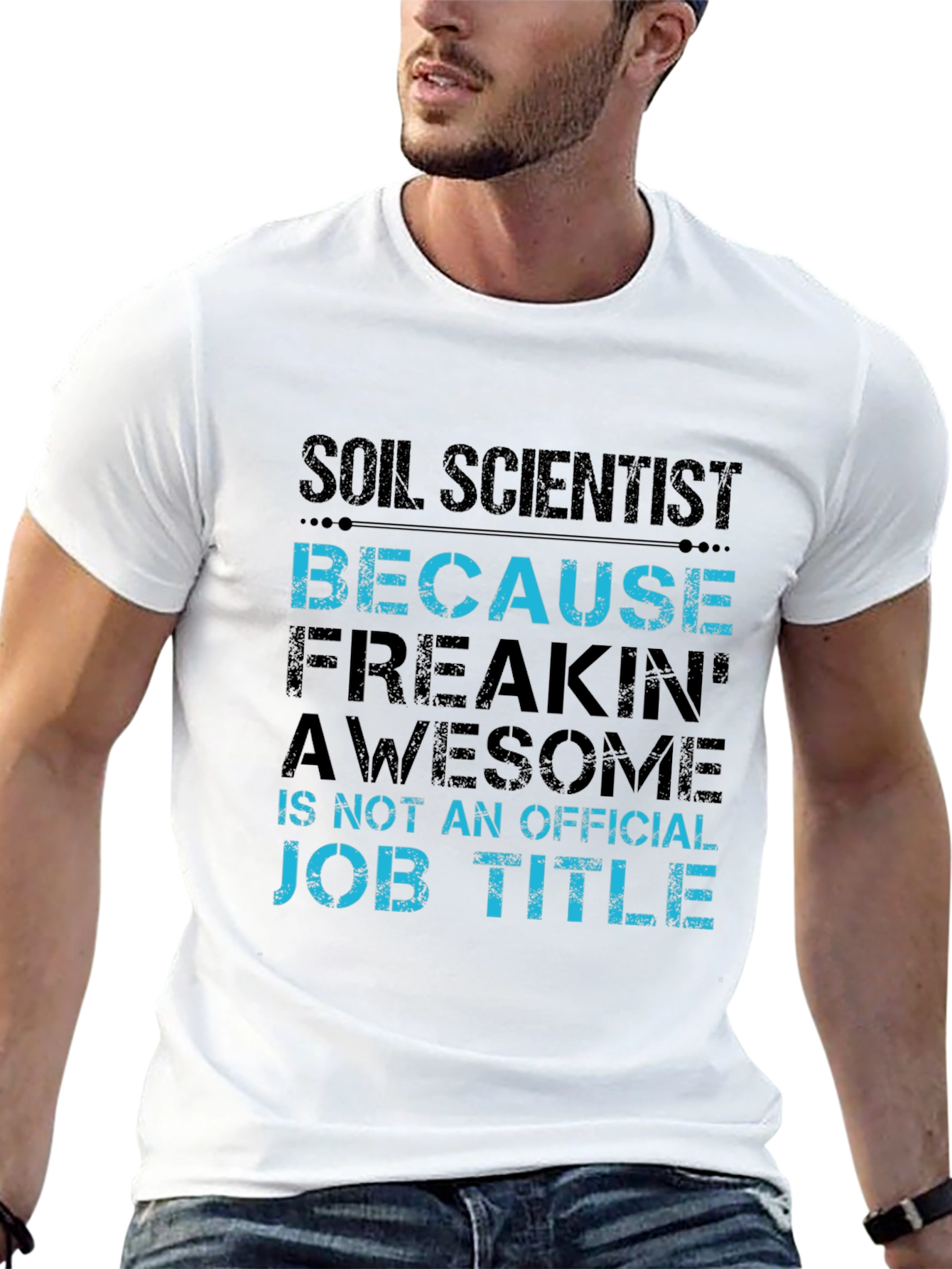 Soil Scientist T-Shirt Funny Job Title Tee
