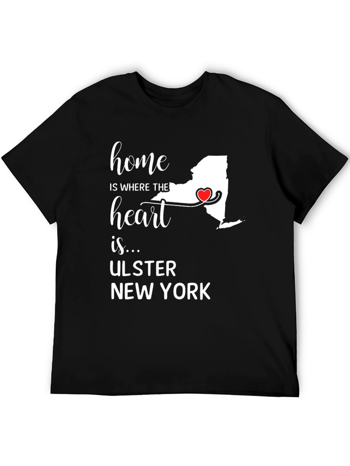 Ulster New York Home Heart T-Shirt