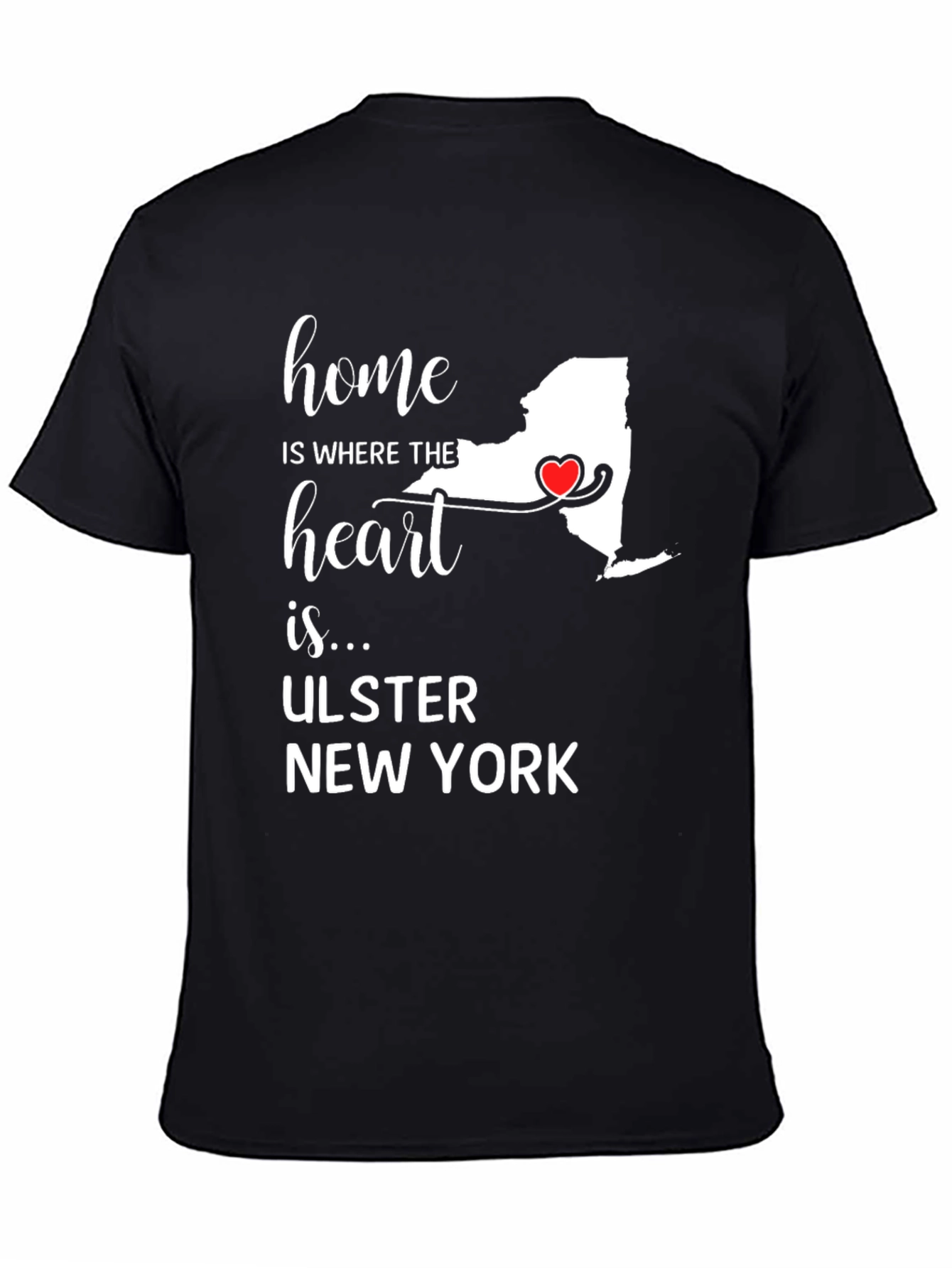 Ulster New York Home Heart T-Shirt