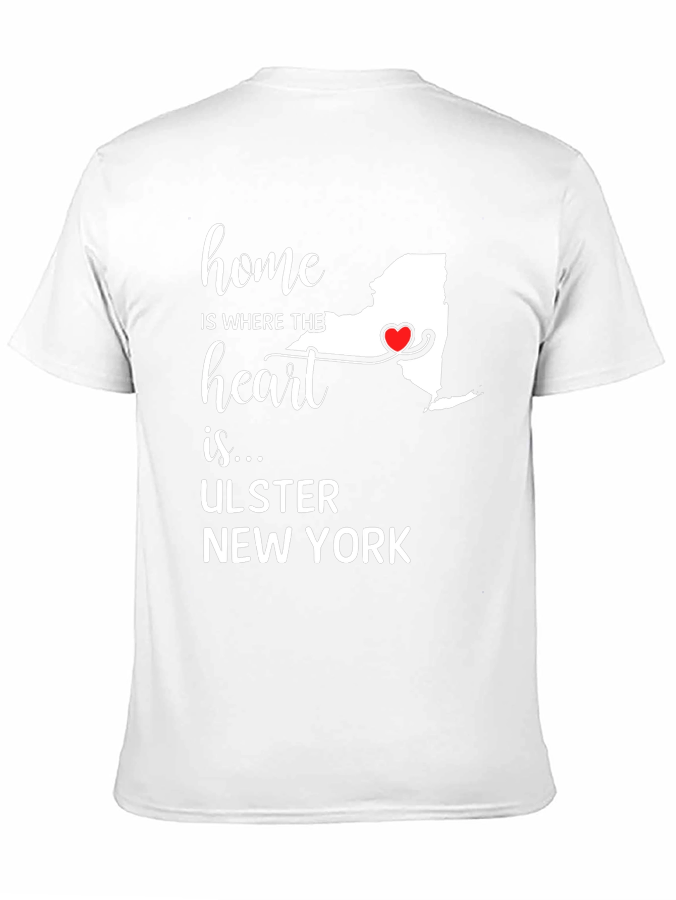 Ulster New York Home Heart T-Shirt