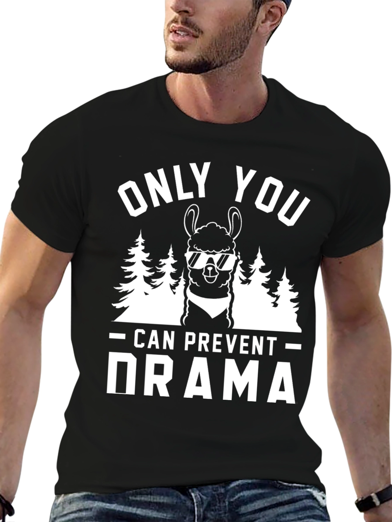 Only You Can Prevent Drama Llama T-Shirt