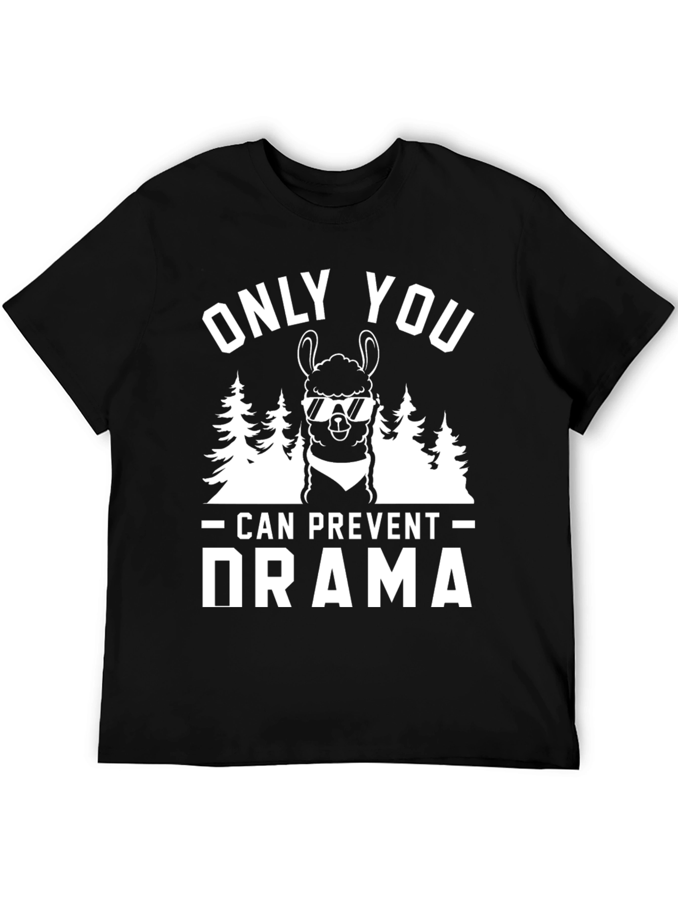 Only You Can Prevent Drama Llama T-Shirt