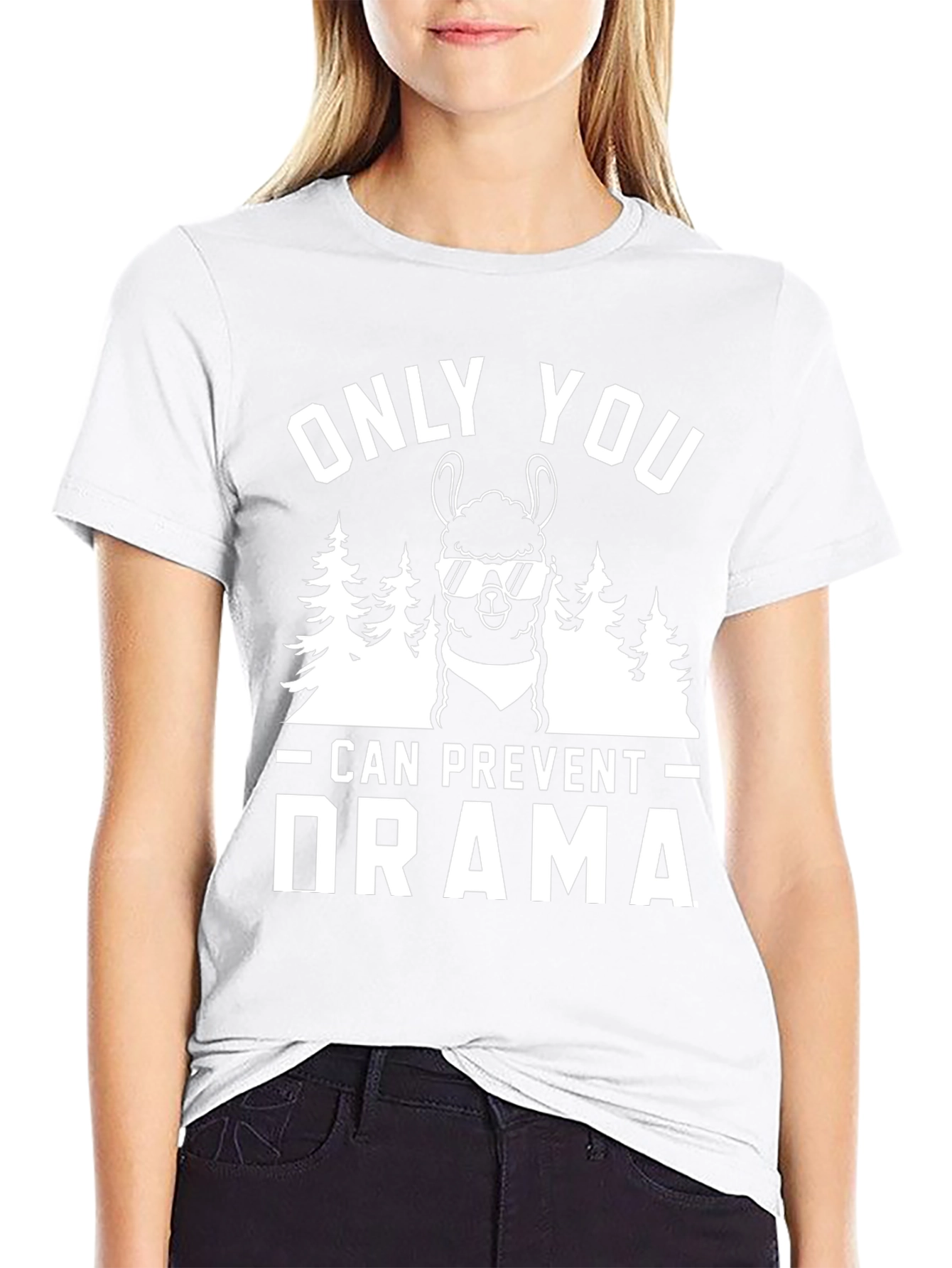 Only You Can Prevent Drama Llama T-Shirt