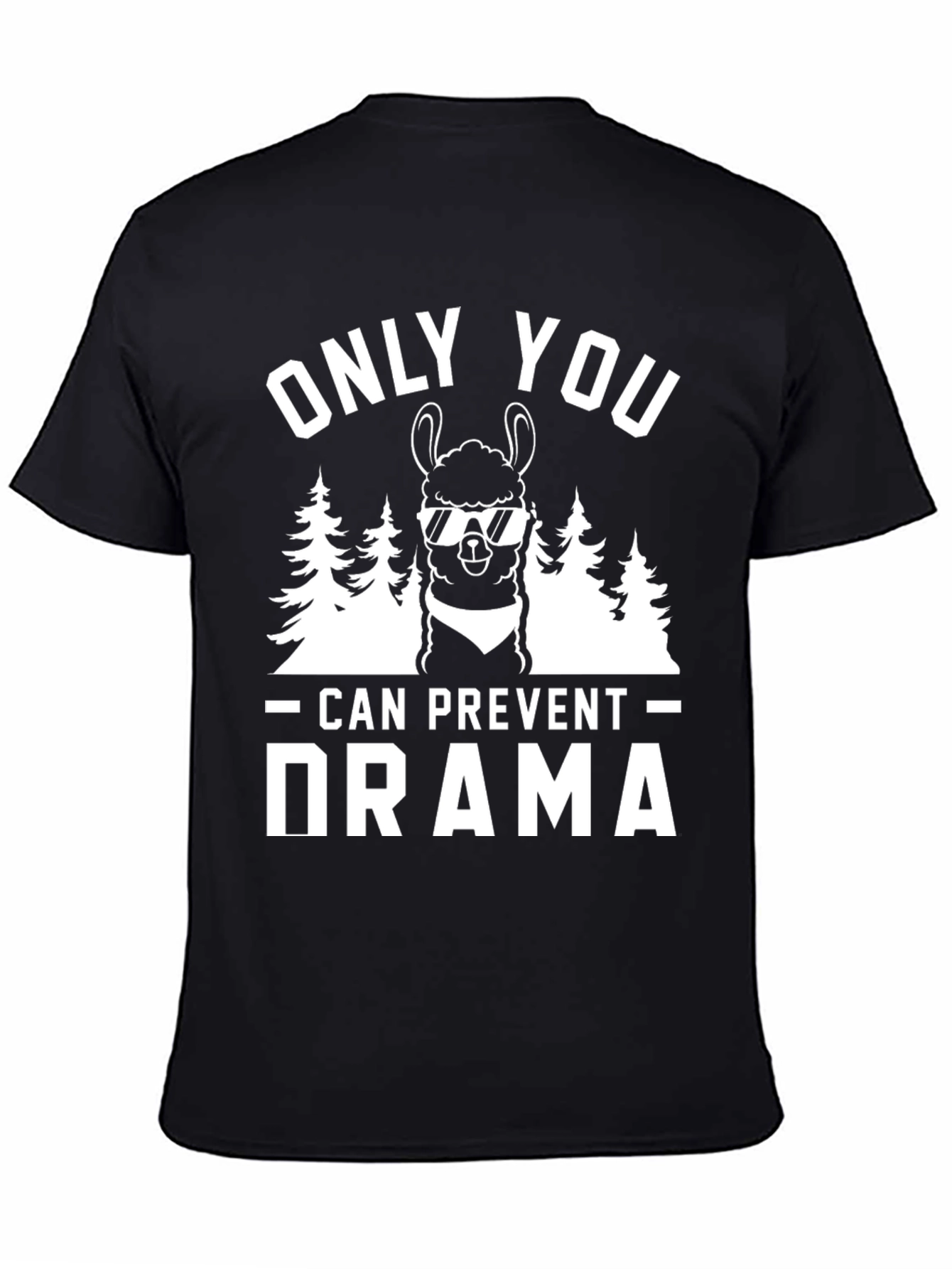 Only You Can Prevent Drama Llama T-Shirt