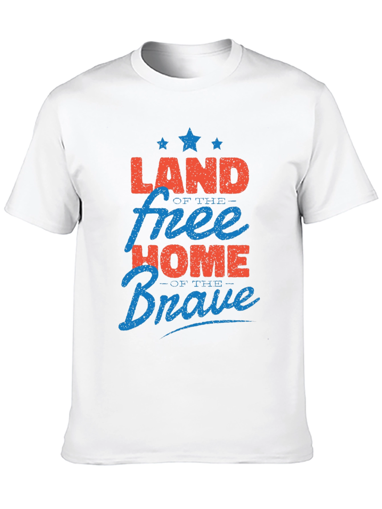 Land of the Free Patriotic T-Shirt