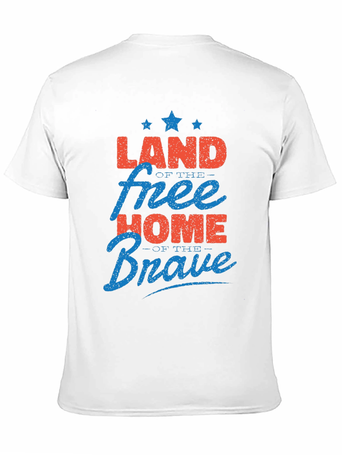 Land of the Free Patriotic T-Shirt