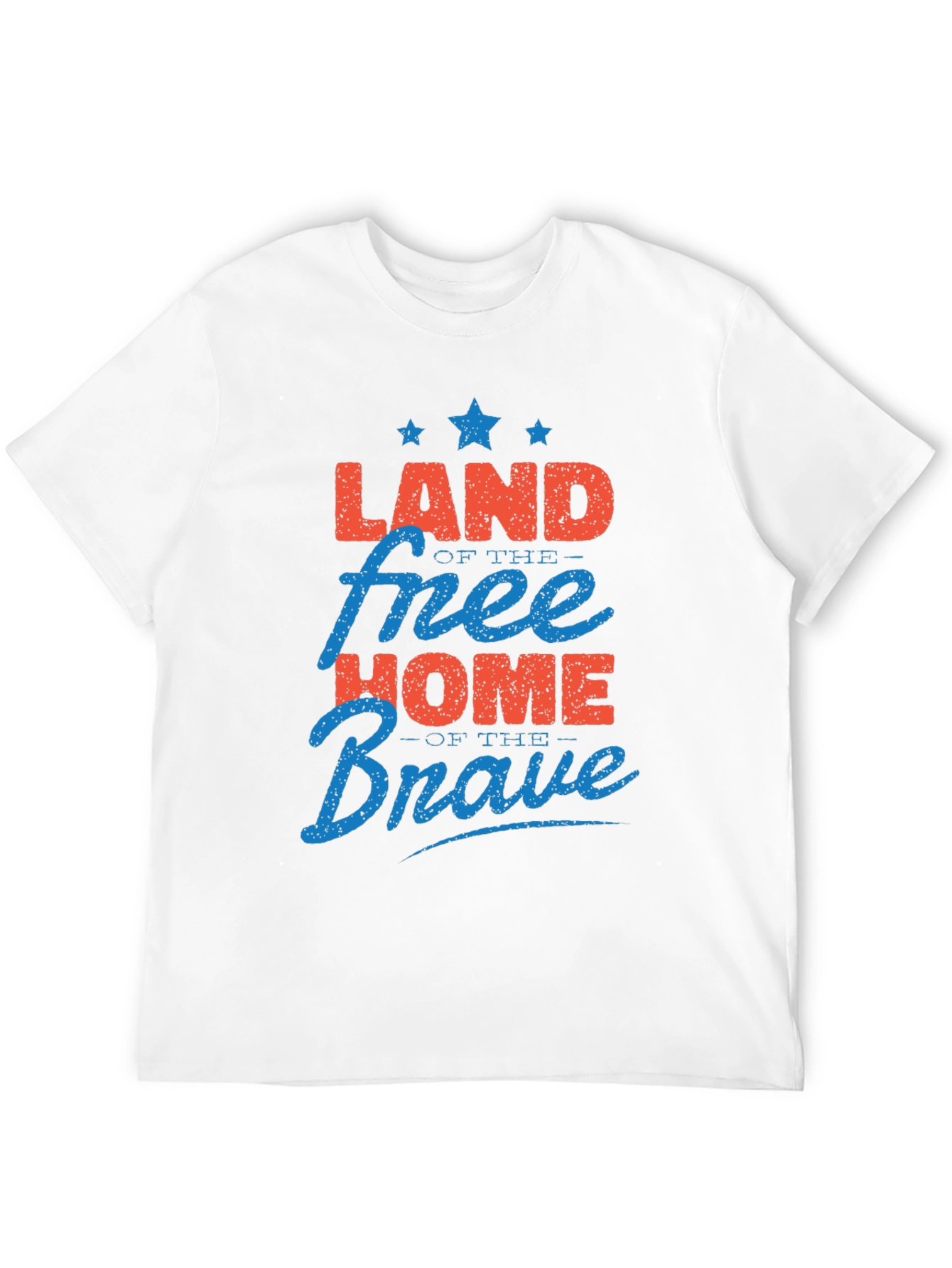 Land of the Free Patriotic T-Shirt
