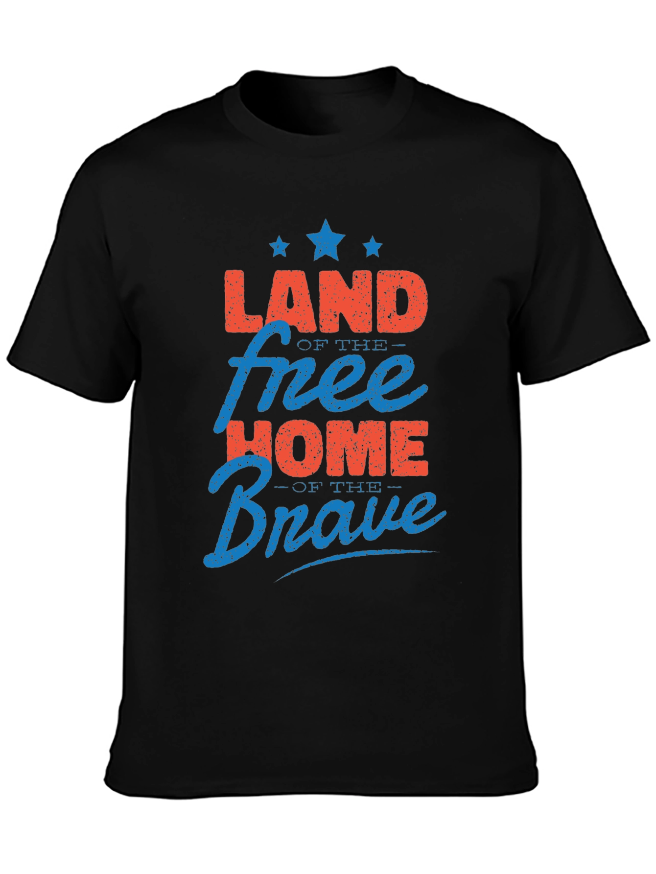 Land of the Free Patriotic T-Shirt