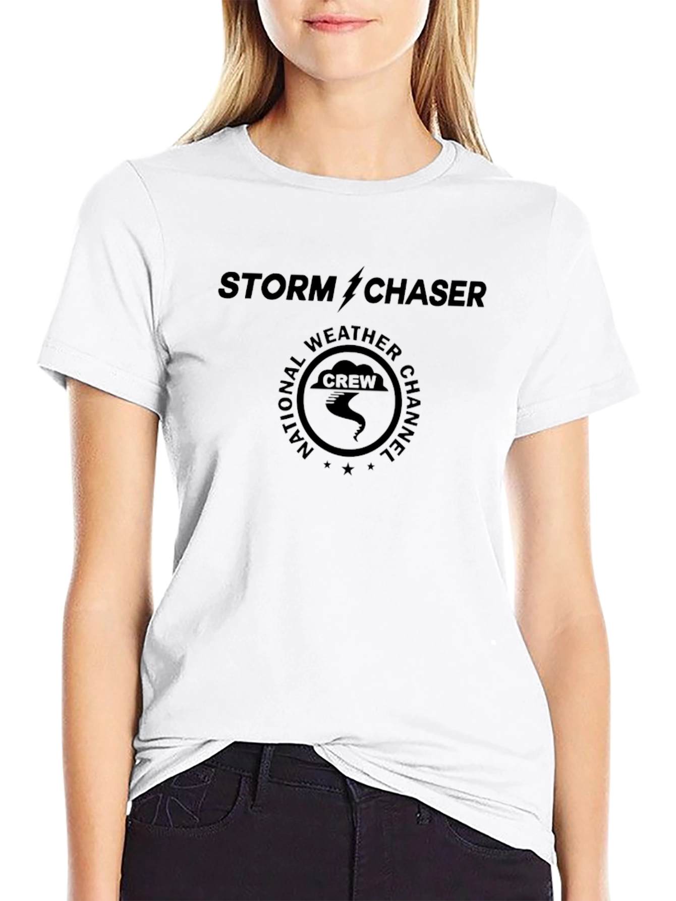 Storm Chaser National Weather Channel Crew T-Shirt