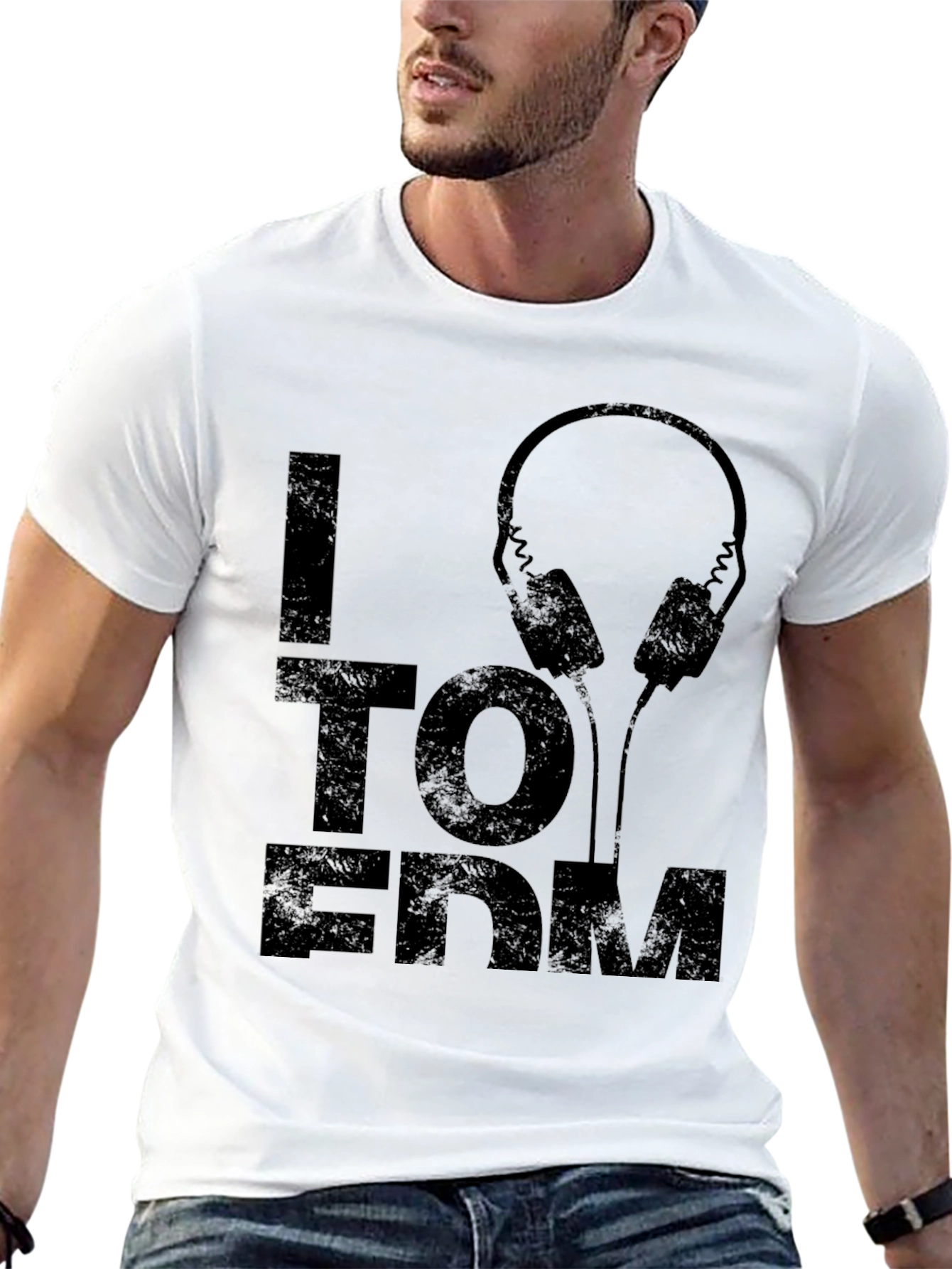 I Heart EDM Graphic T-Shirt