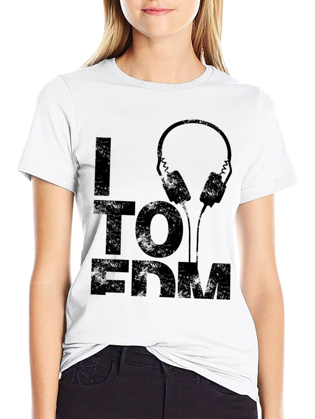 I Heart EDM Graphic T-Shirt