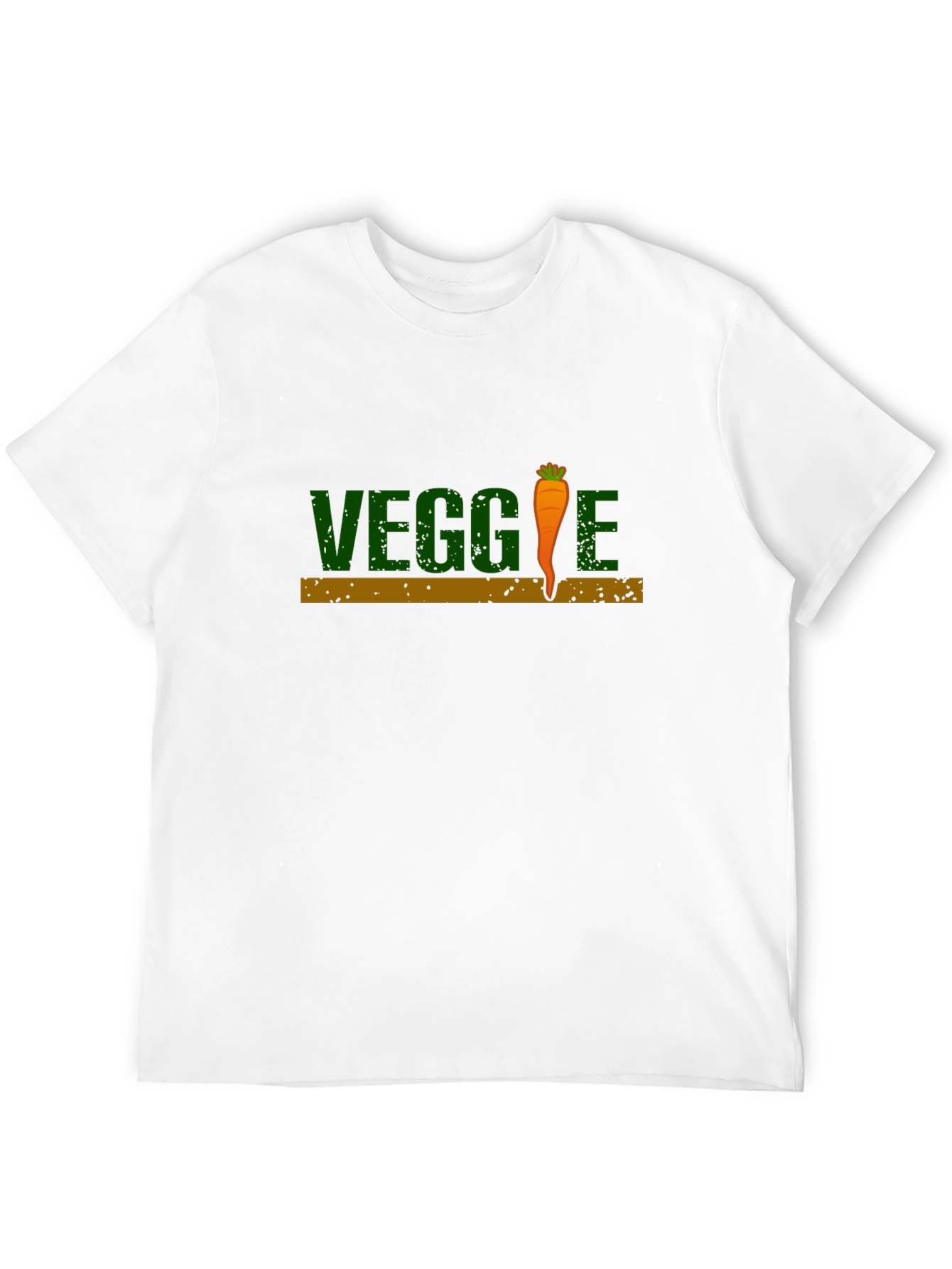Veggie Carrot Graphic T-Shirt - Stylish Vegan Tee
