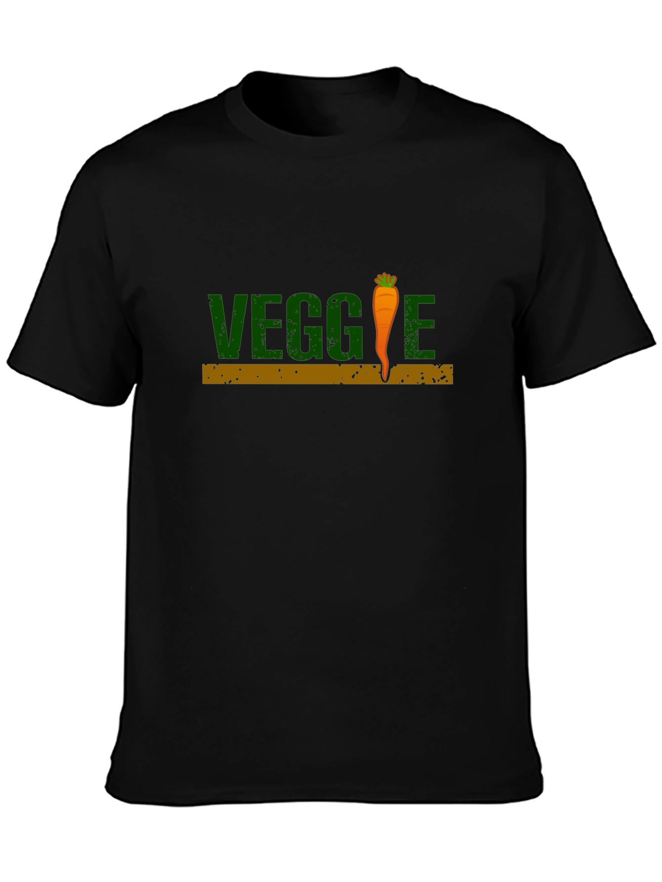 Veggie Carrot Graphic T-Shirt - Stylish Vegan Tee