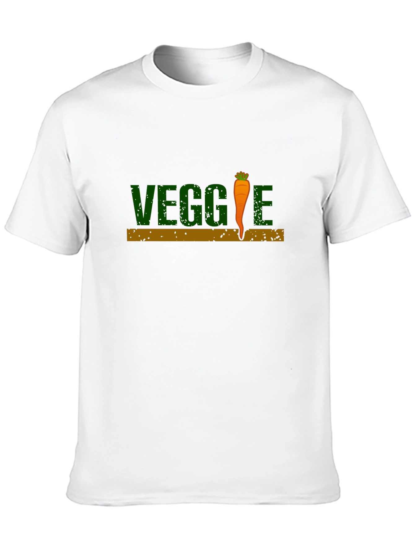 Veggie Carrot Graphic T-Shirt - Stylish Vegan Tee
