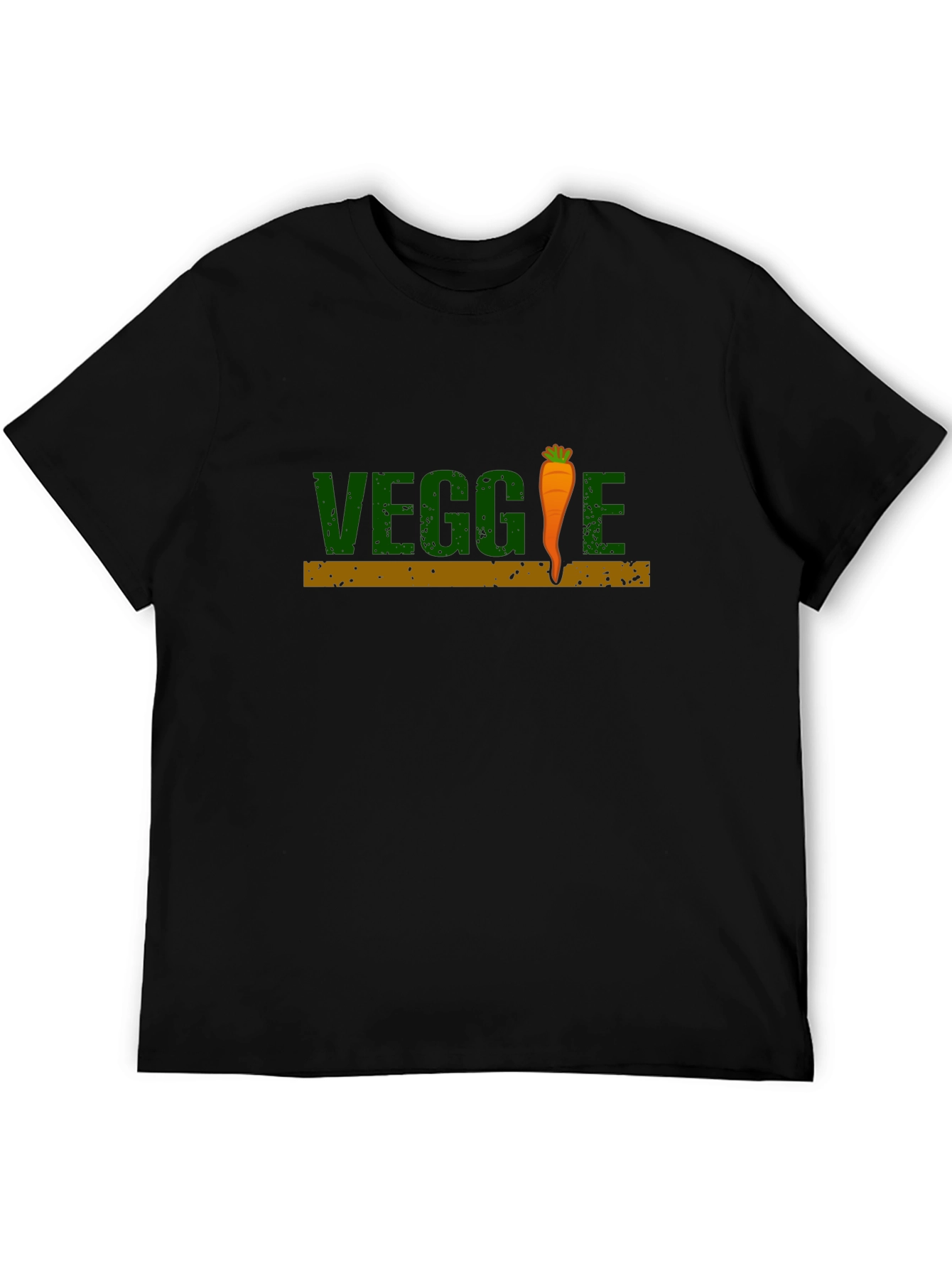 Veggie Carrot Graphic T-Shirt - Stylish Vegan Tee