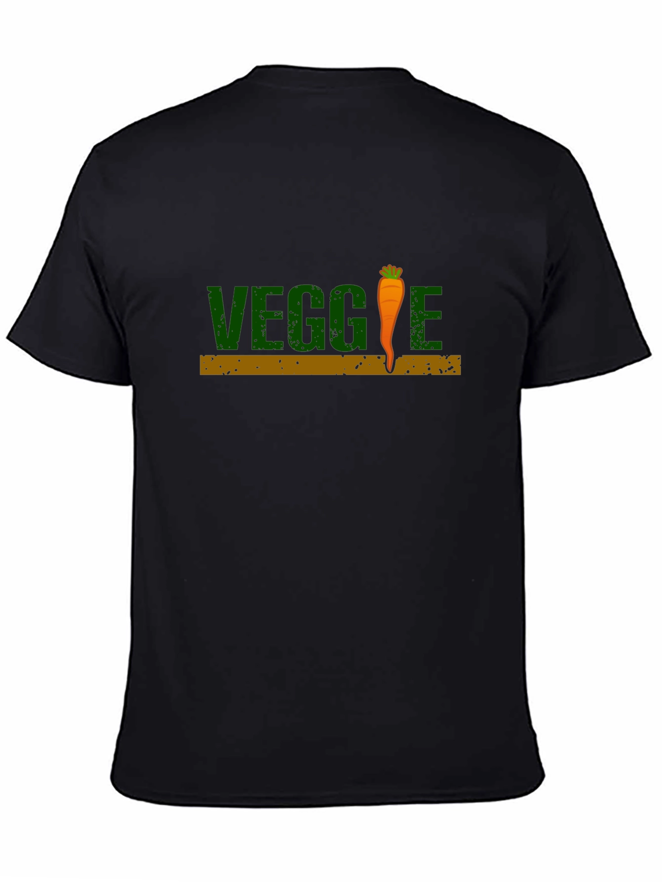 Veggie Carrot Graphic T-Shirt - Stylish Vegan Tee