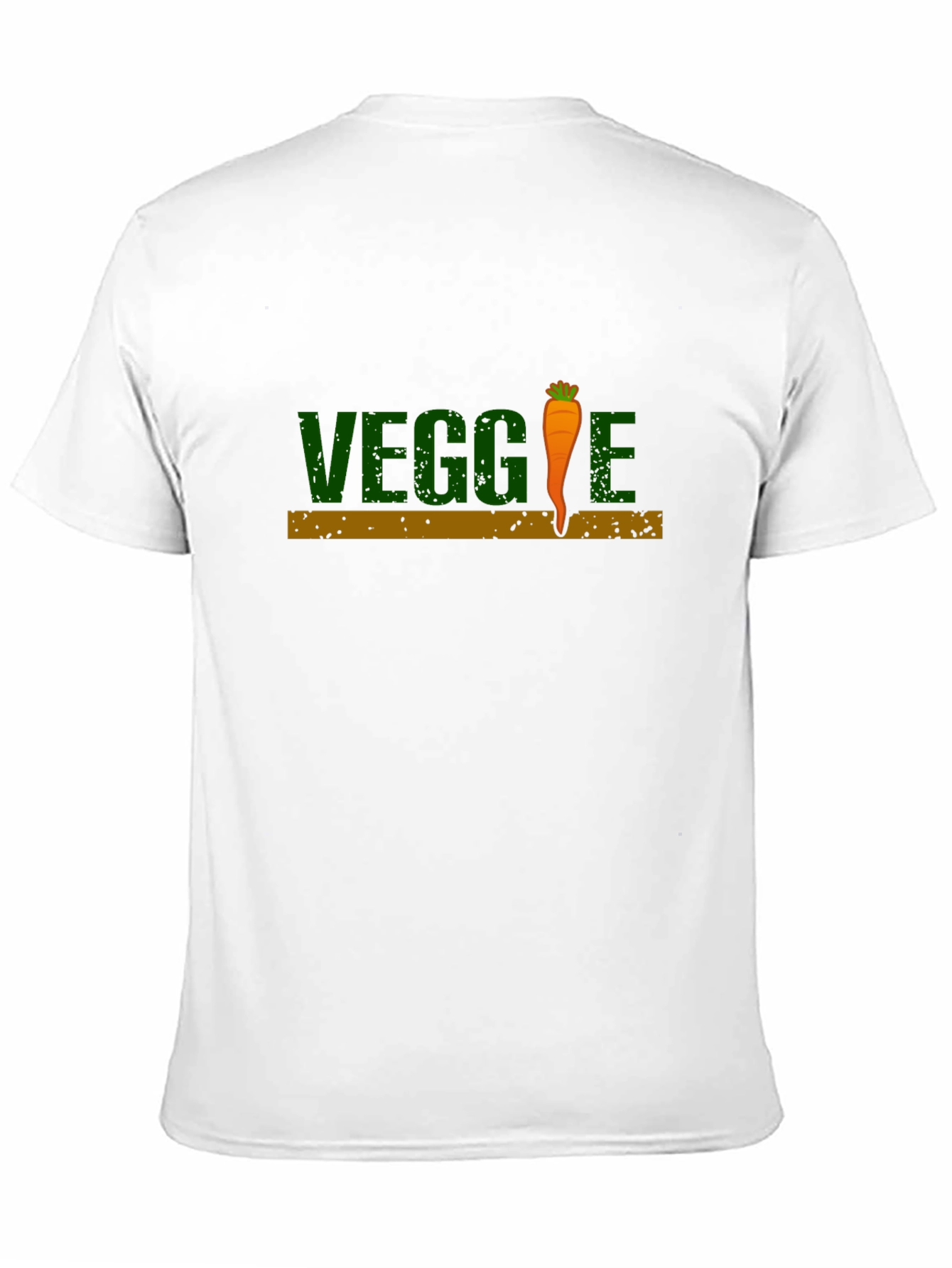 Veggie Carrot Graphic T-Shirt - Stylish Vegan Tee