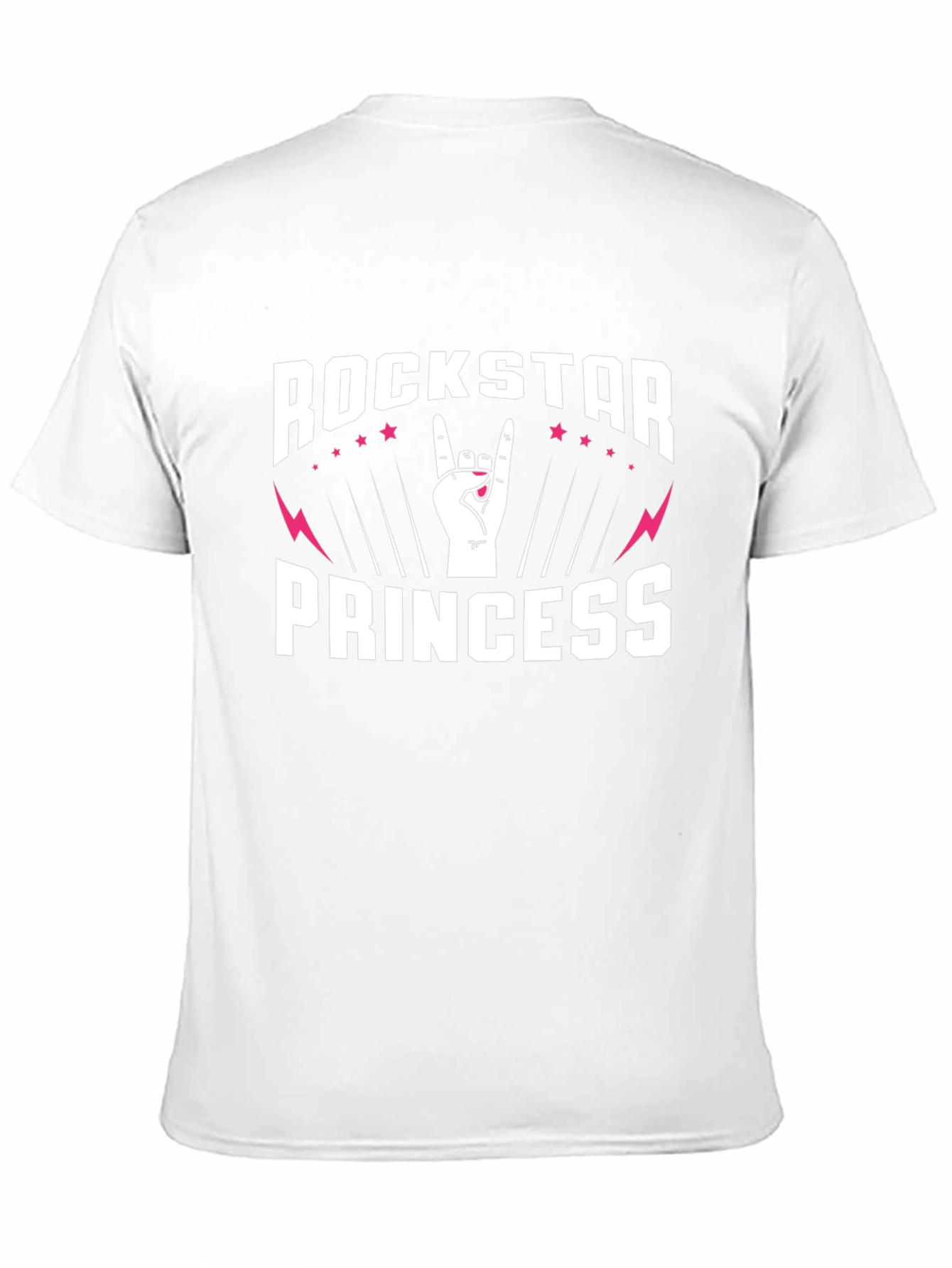 Rockstar Princess Graphic Tee - Trendy Music Lover Shirt