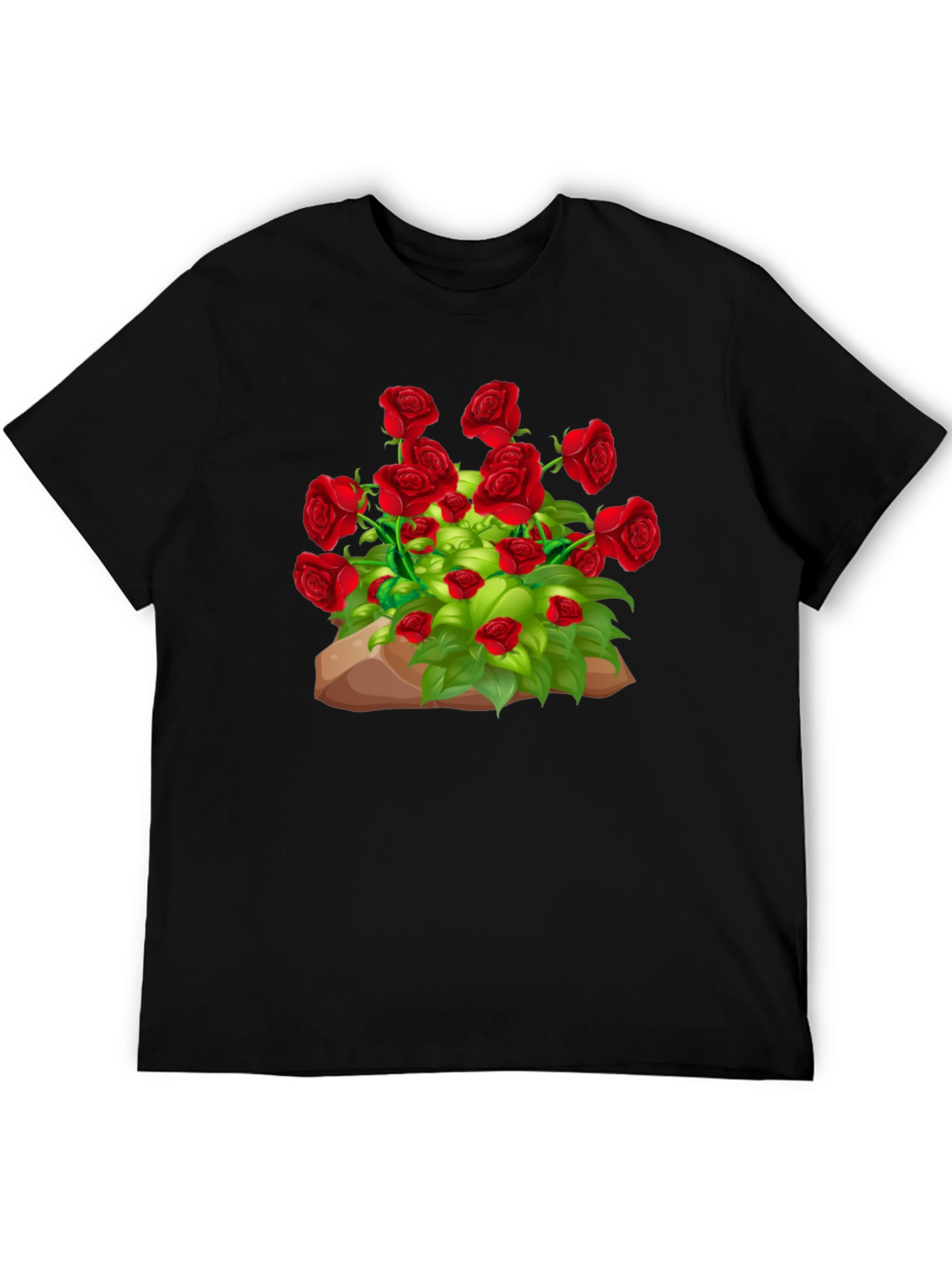Red Roses T-Shirt | Stylish Floral Graphic Tee