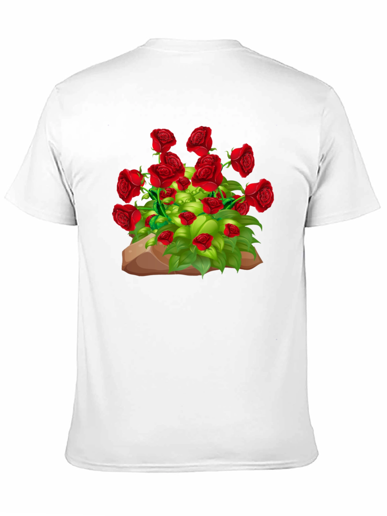 Red Roses T-Shirt | Stylish Floral Graphic Tee