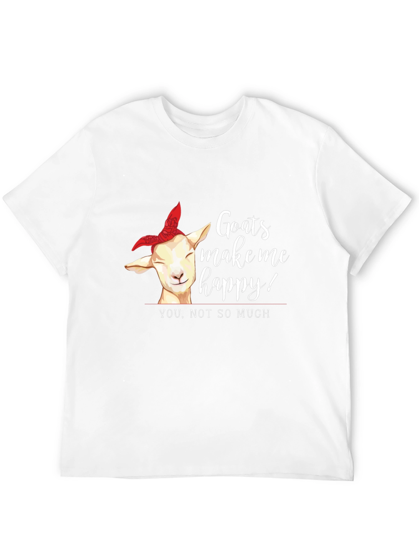 Goats Make Me Happy T-Shirt
