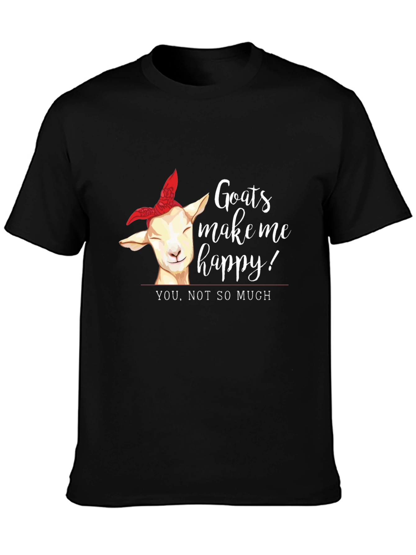 Goats Make Me Happy T-Shirt