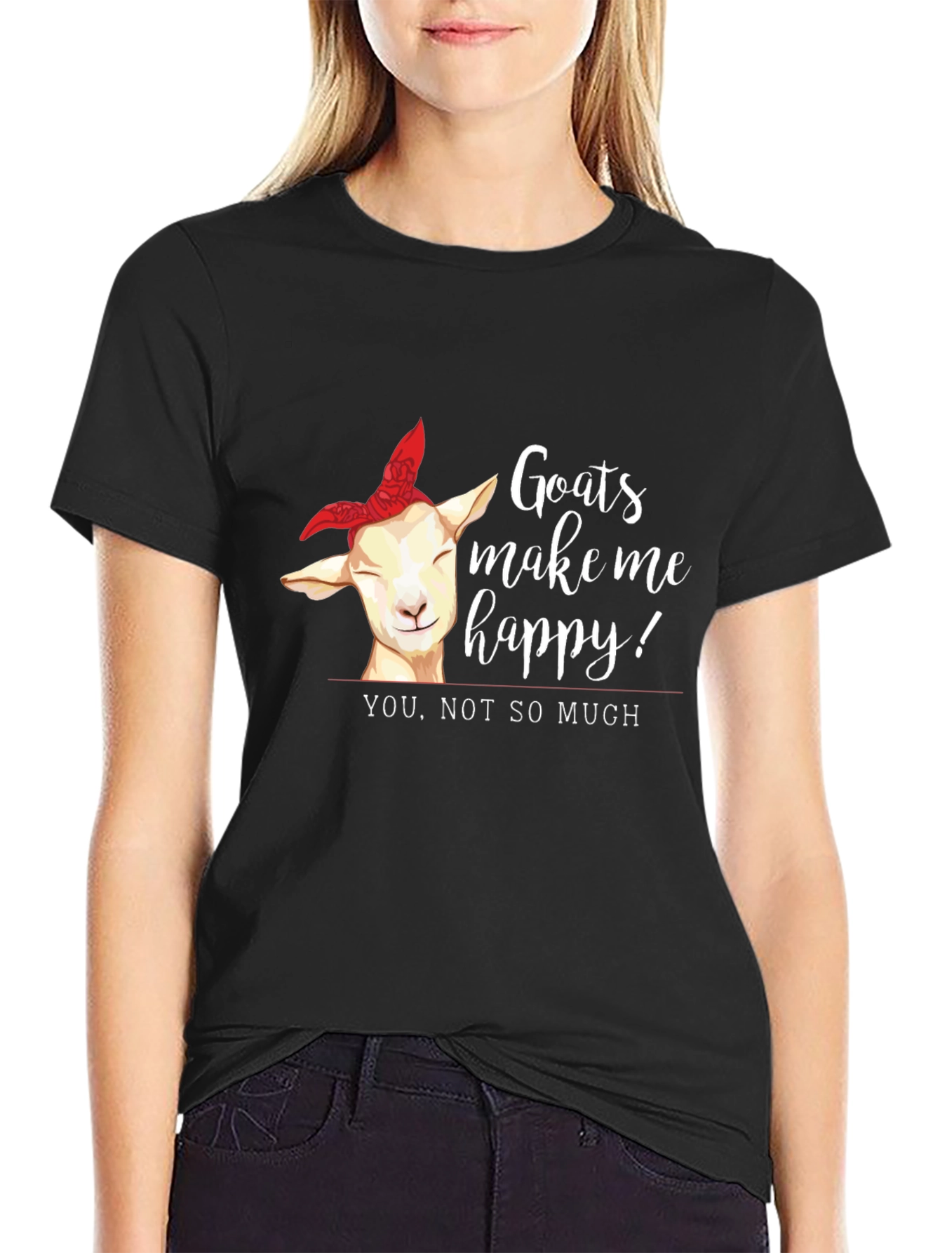 Goats Make Me Happy T-Shirt