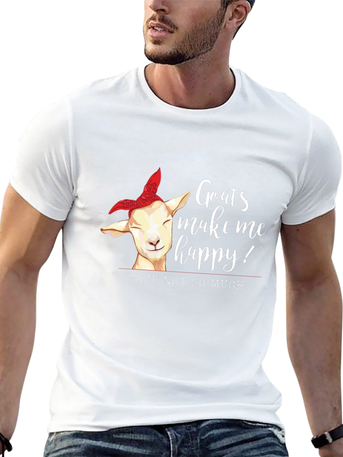 Goats Make Me Happy T-Shirt