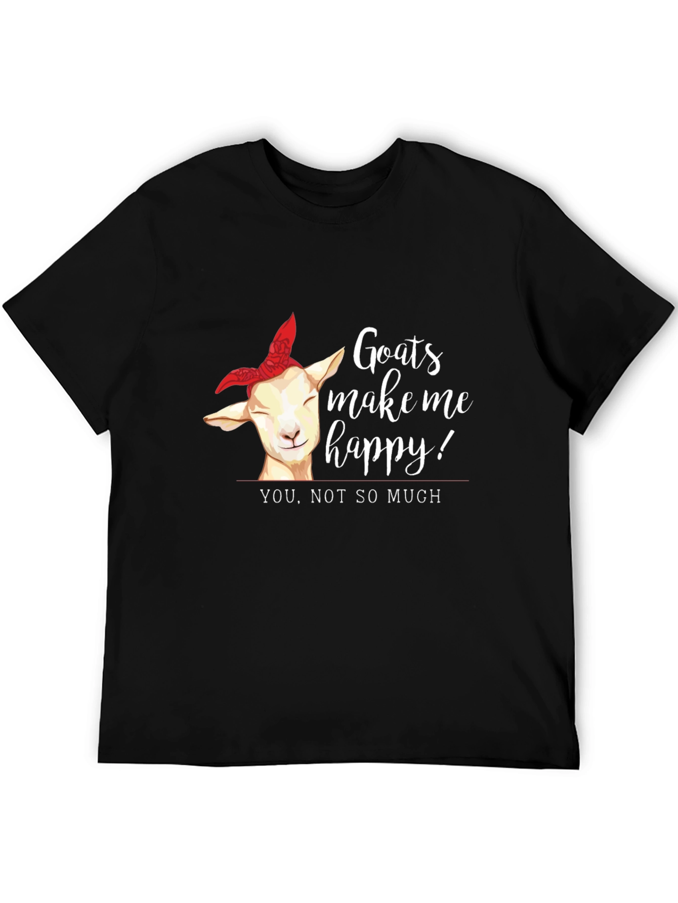 Goats Make Me Happy T-Shirt