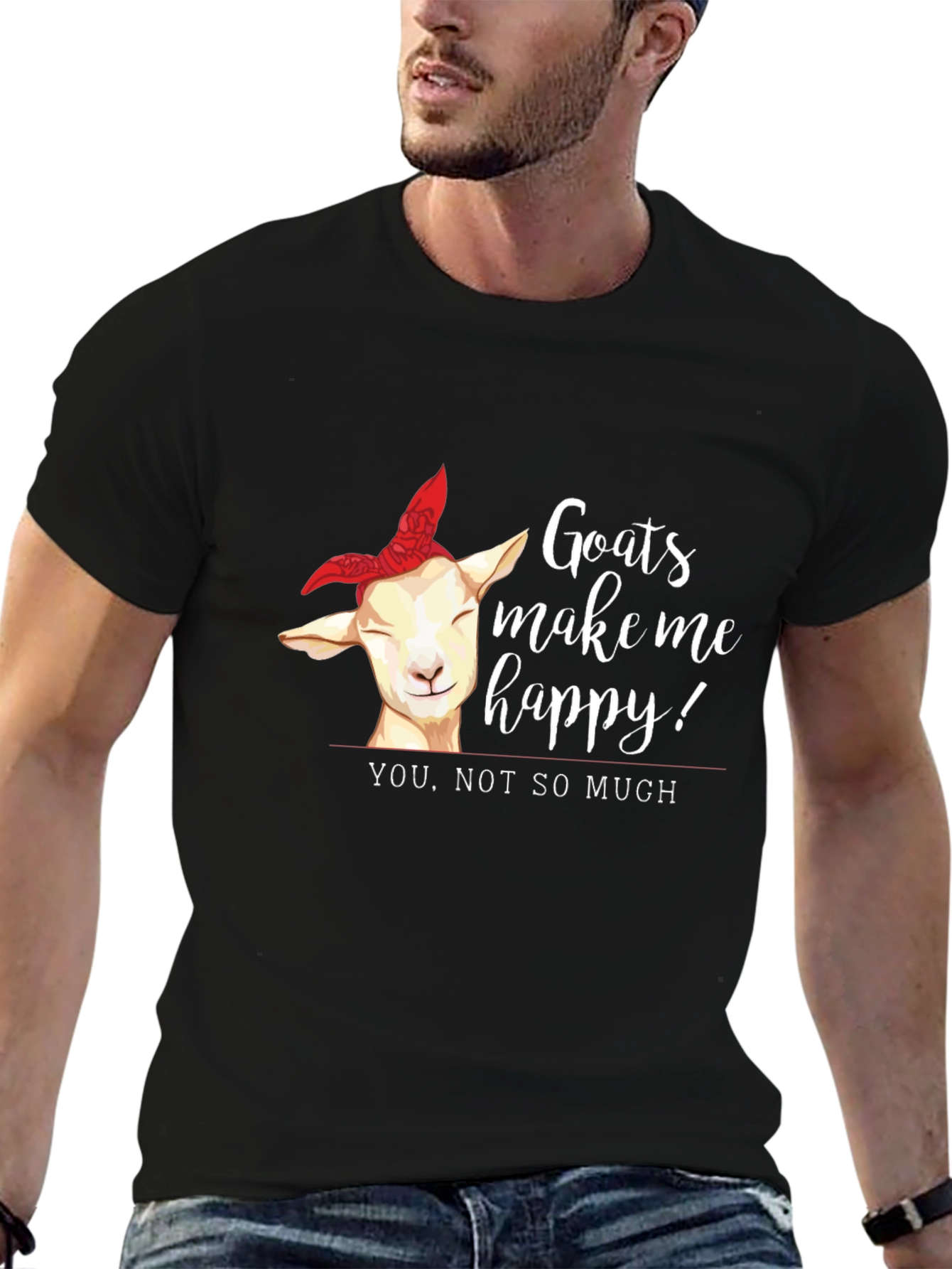 Goats Make Me Happy T-Shirt