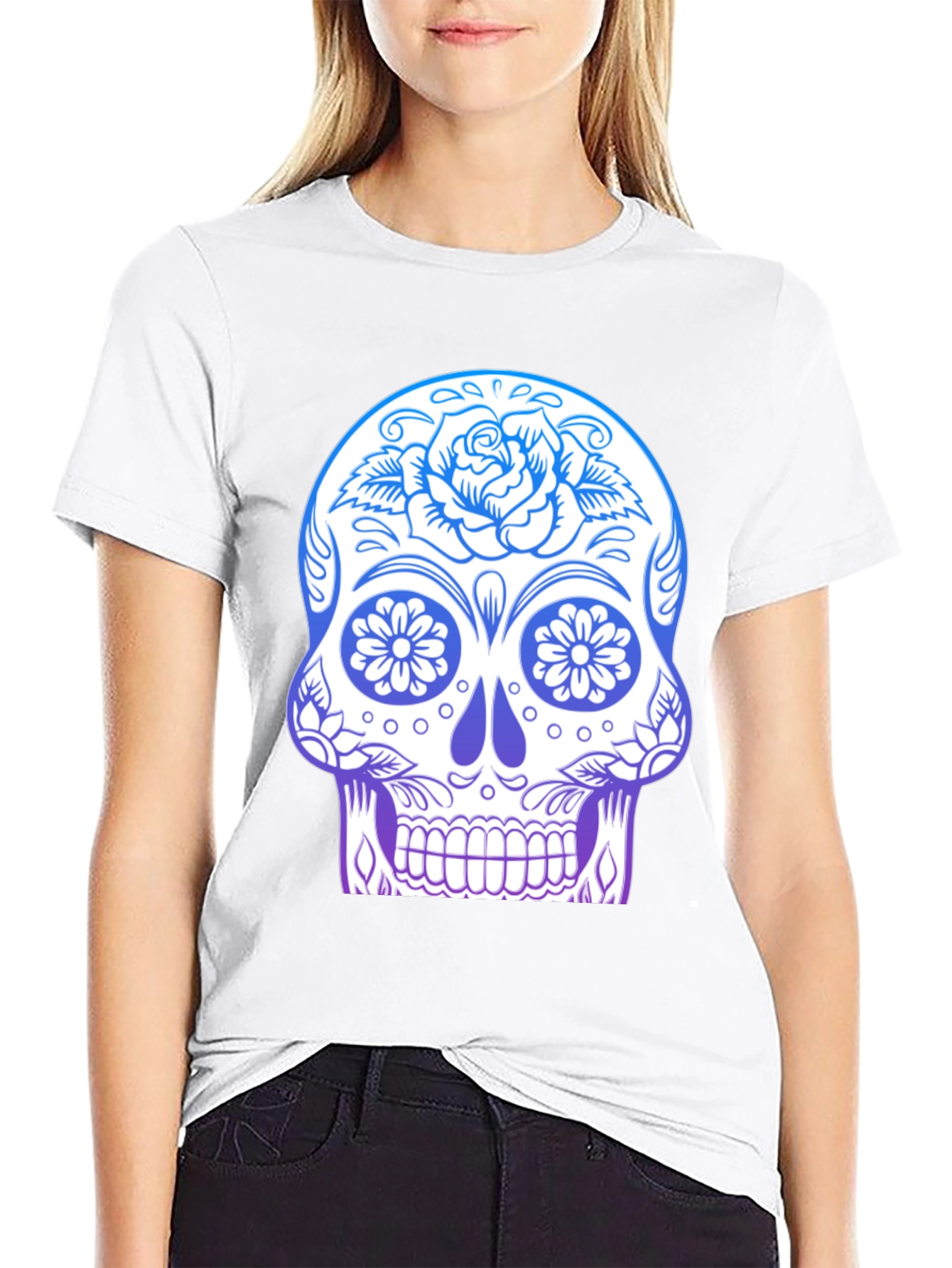 Sugar Skull T-Shirt - Day of the Dead Tee