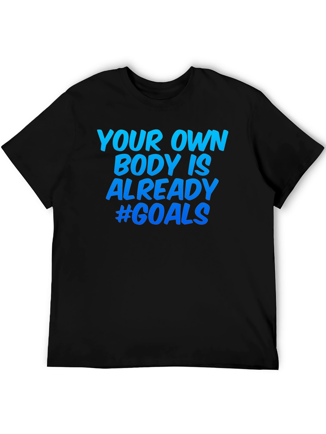 Body Positive Goals Graphic Tee
