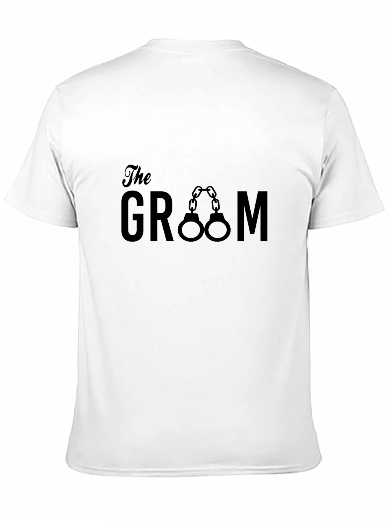 The Groom Handcuffs Graphic T-Shirt