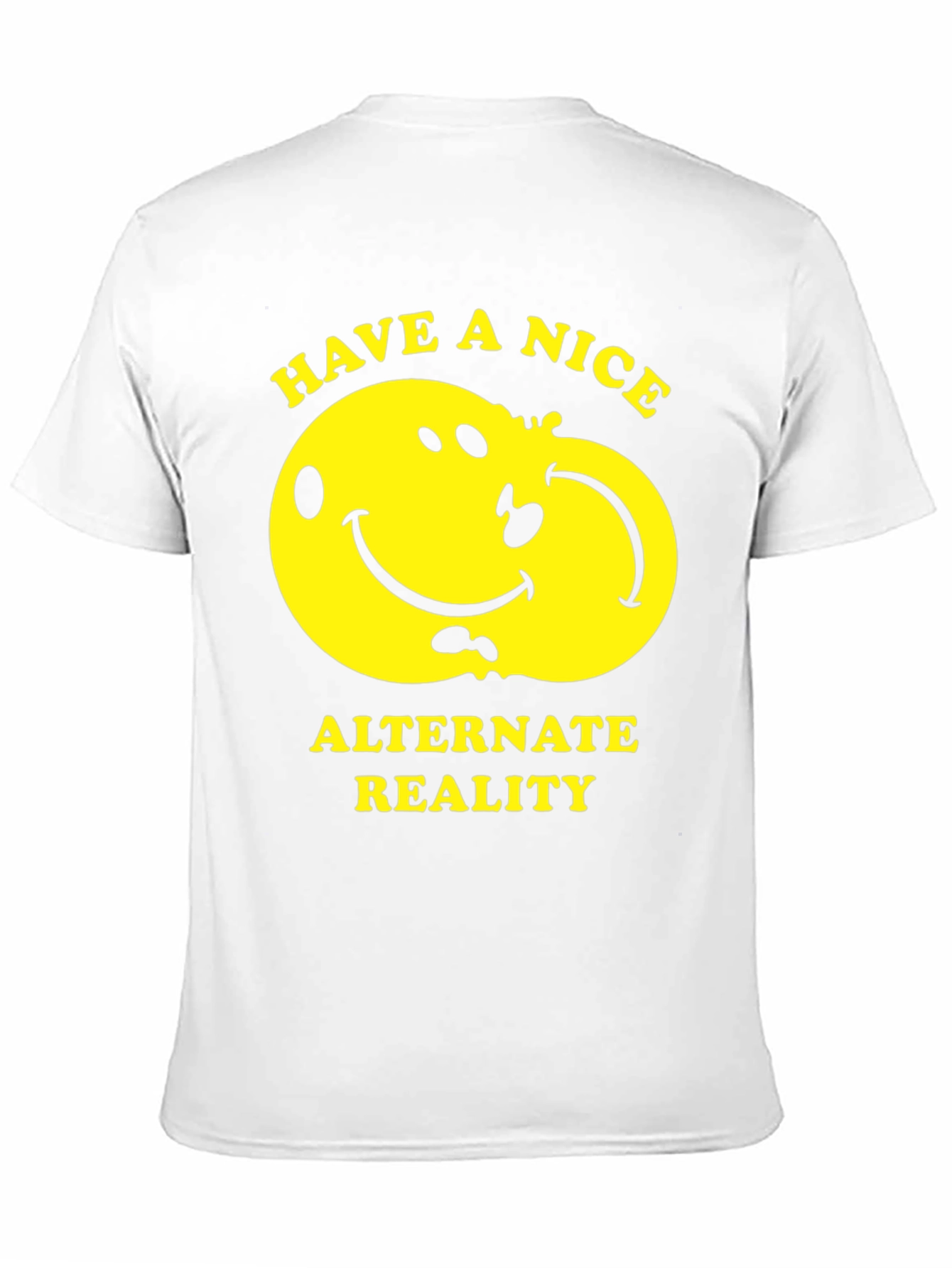Alternate Reality Smiley Face Graphic Tee